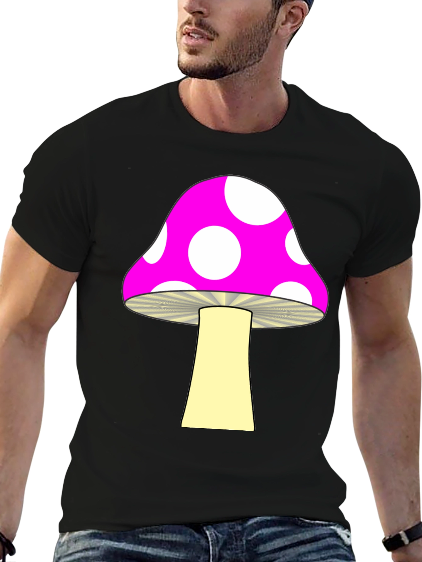Mushroom Graphic Tee - Funky & Fun