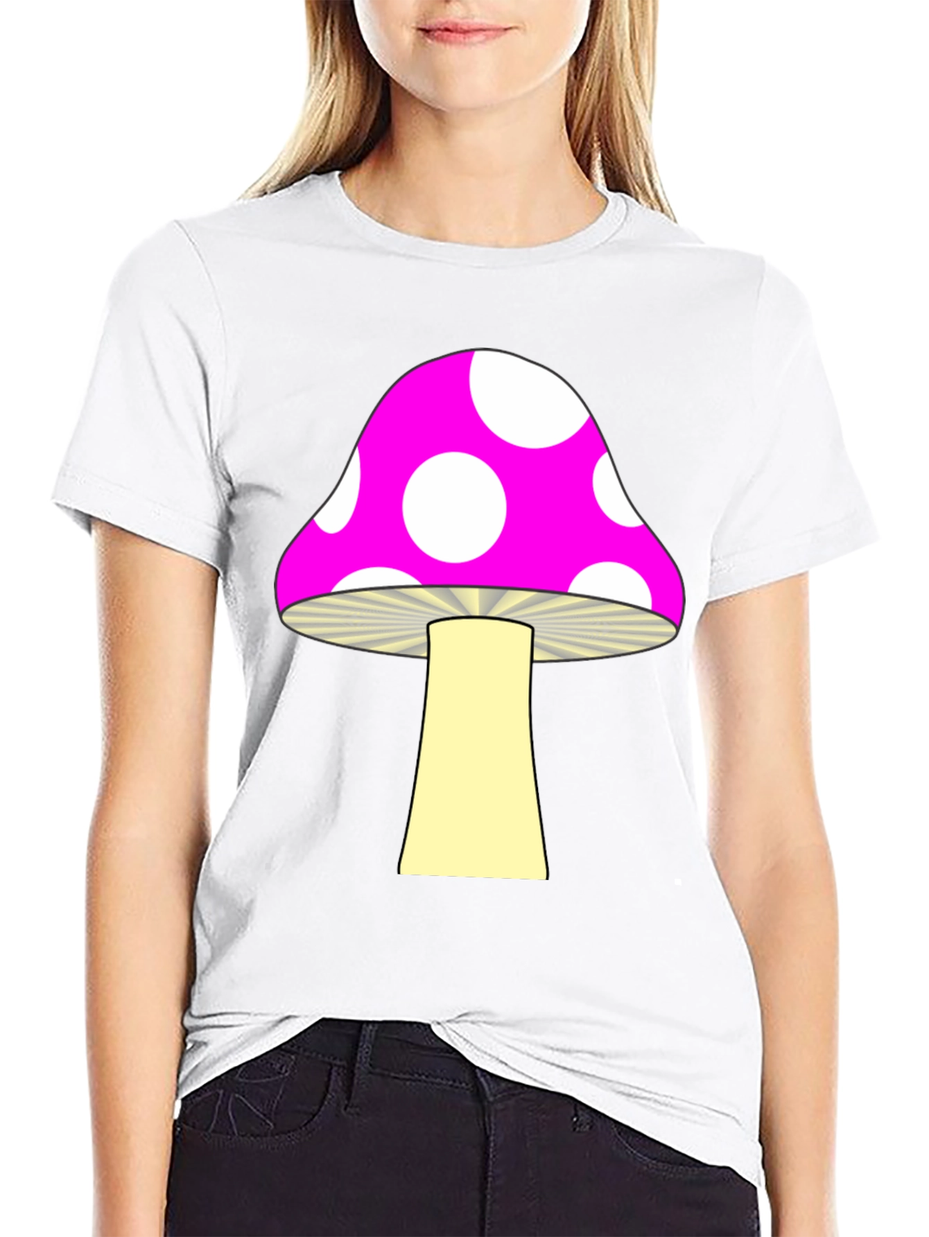 Mushroom Graphic Tee - Funky & Fun