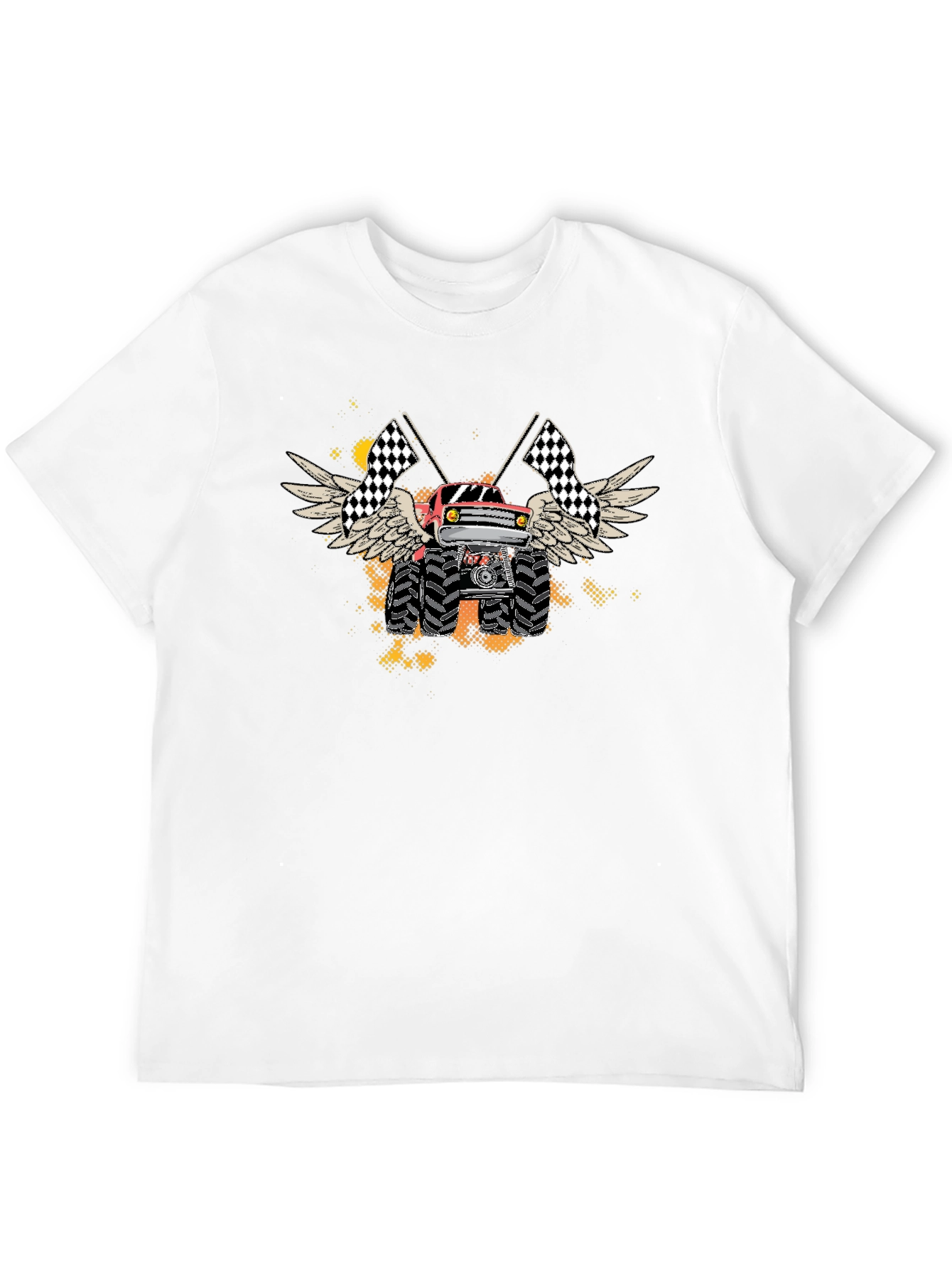 Monster Truck Graphic Black Tee