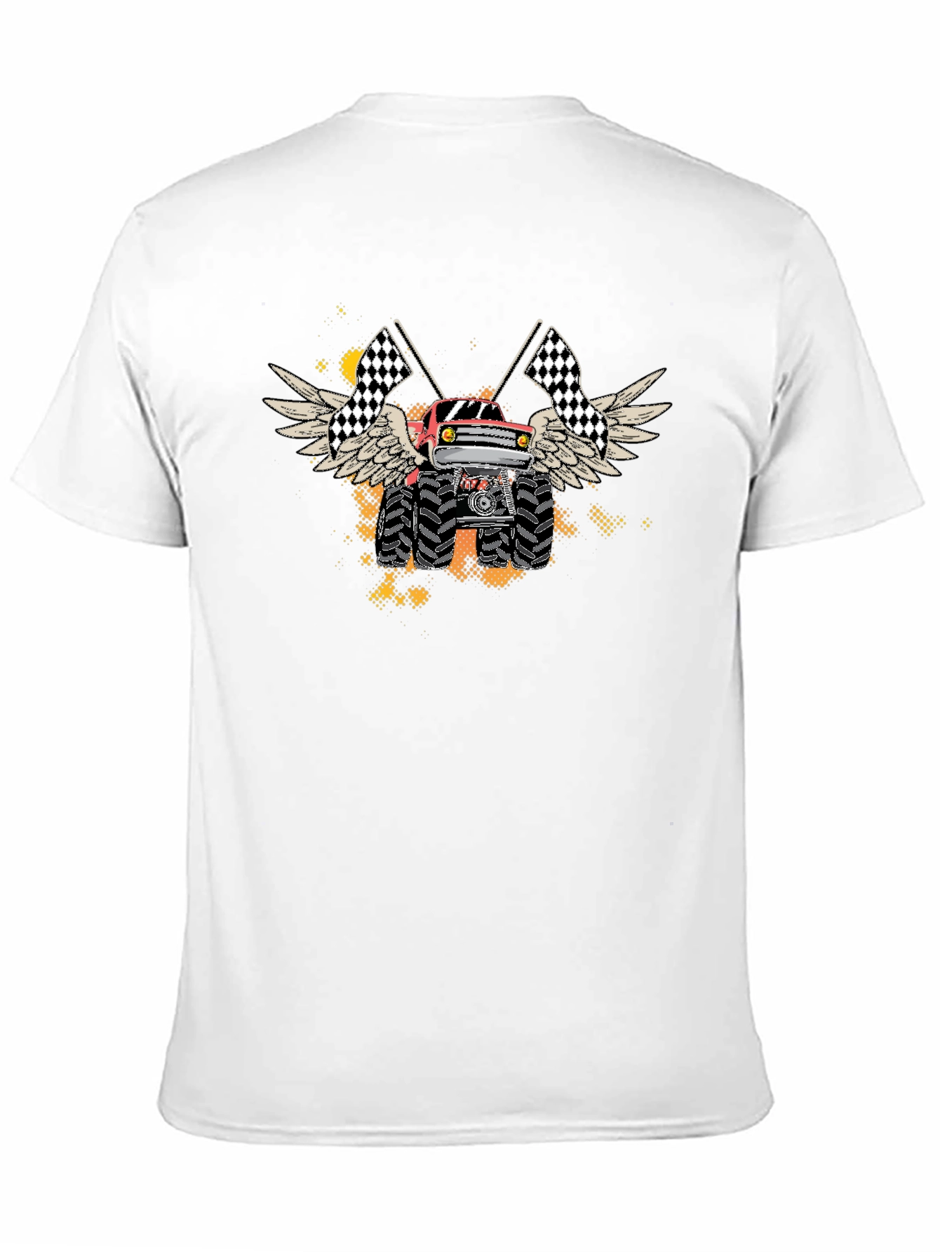 Monster Truck Graphic Black Tee