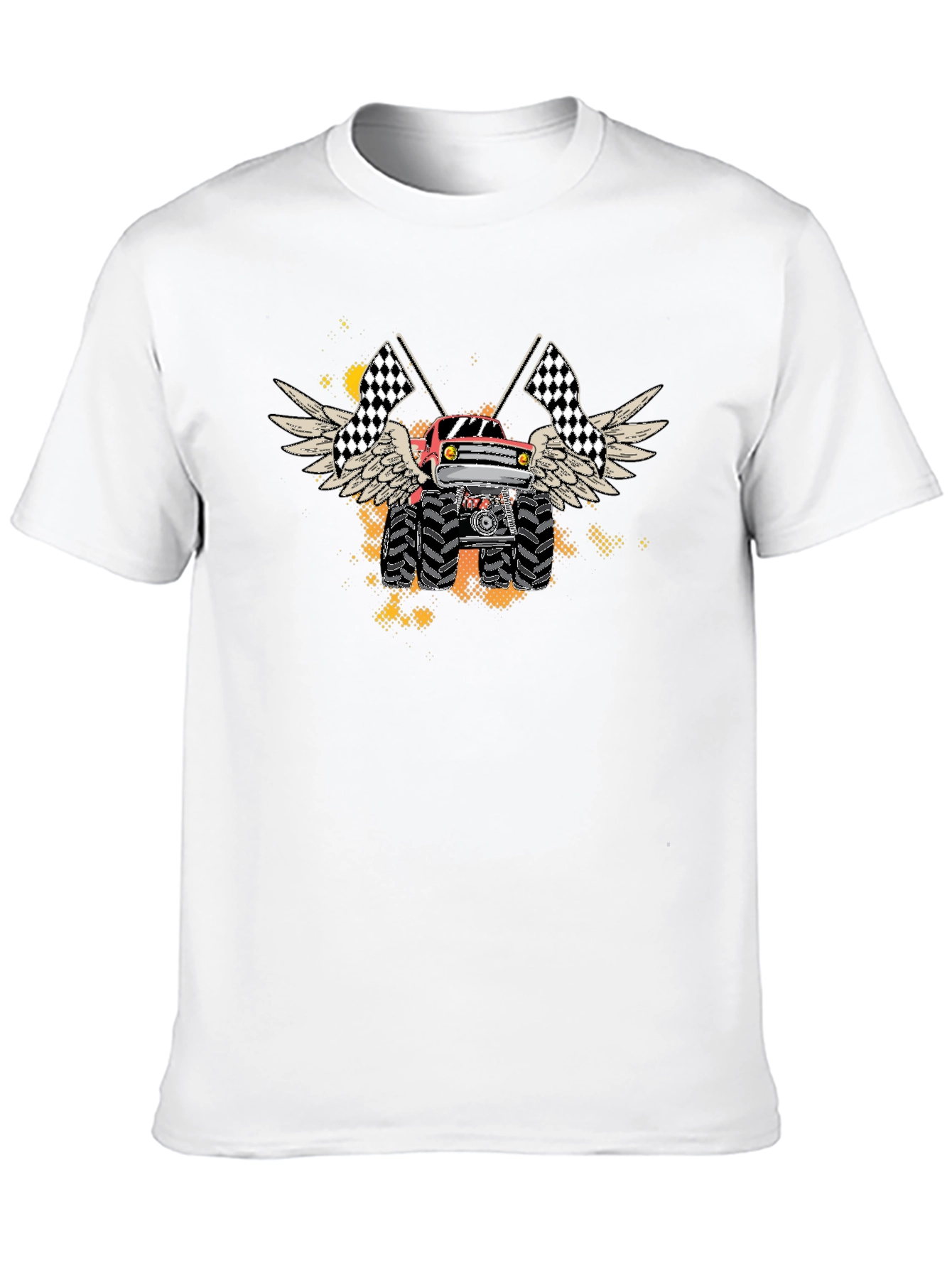 Monster Truck Graphic Black Tee