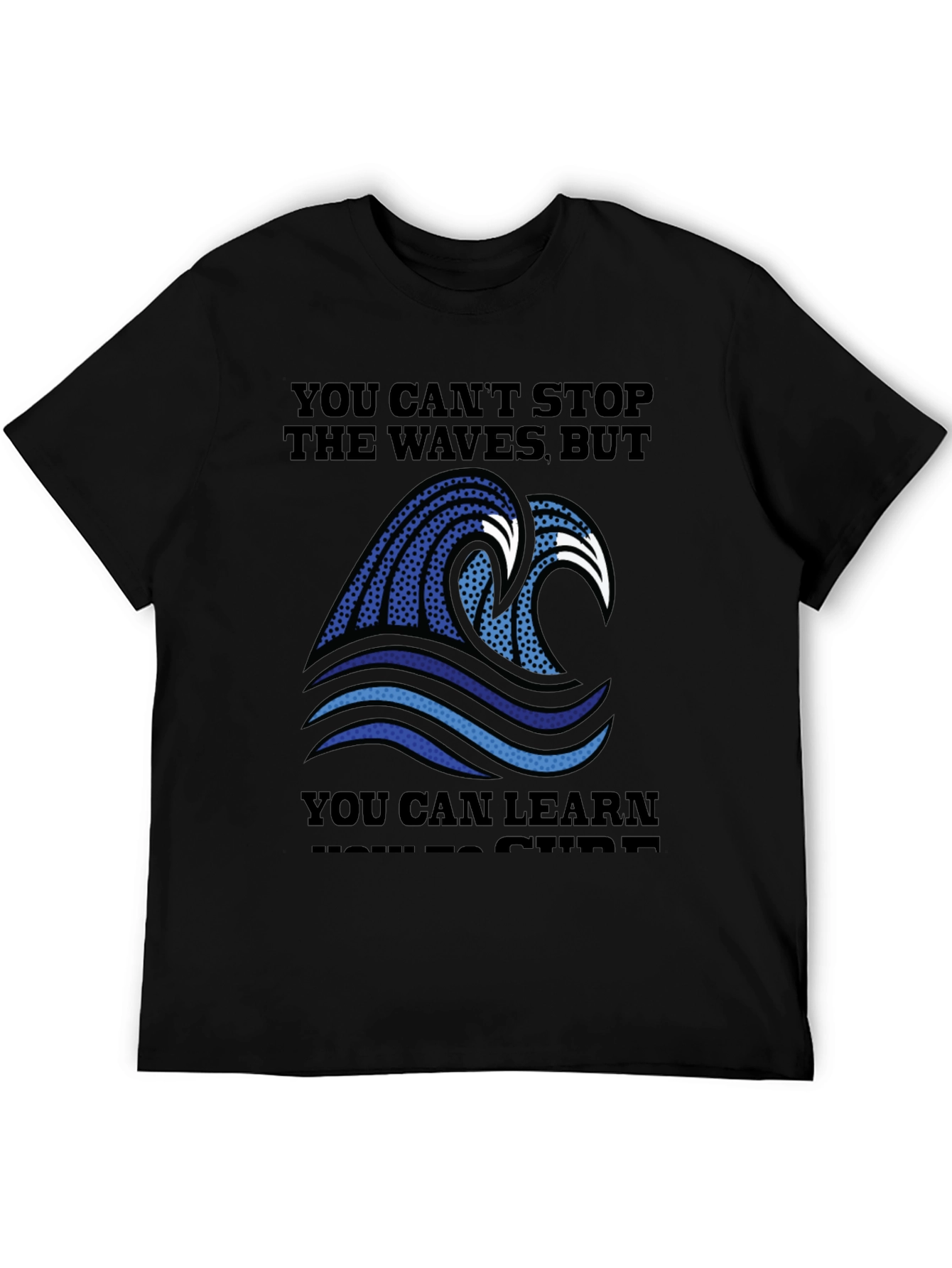 Wave Graphic T-Shirt - Surf Inspired Design