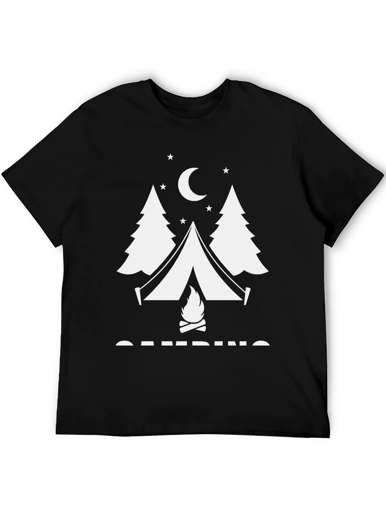 Camping Graphic T-Shirt - Adventure Awaits
