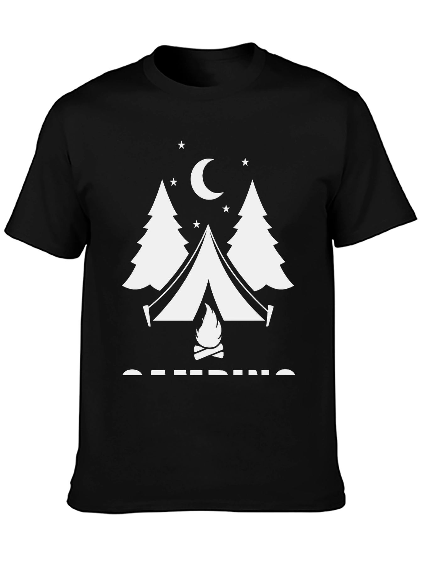 Camping Graphic T-Shirt - Adventure Awaits