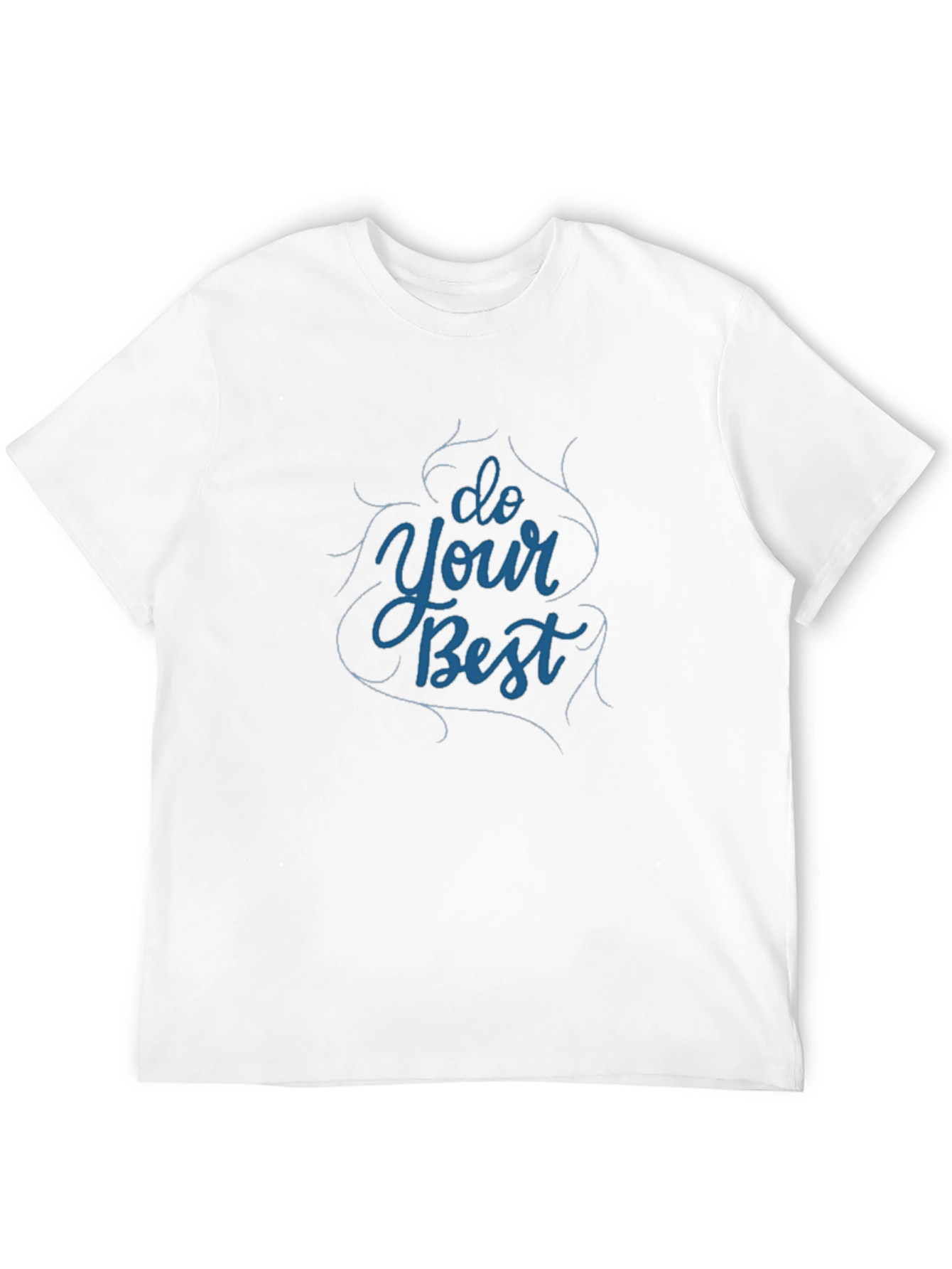 Motivational Do Your Best Black T-Shirt