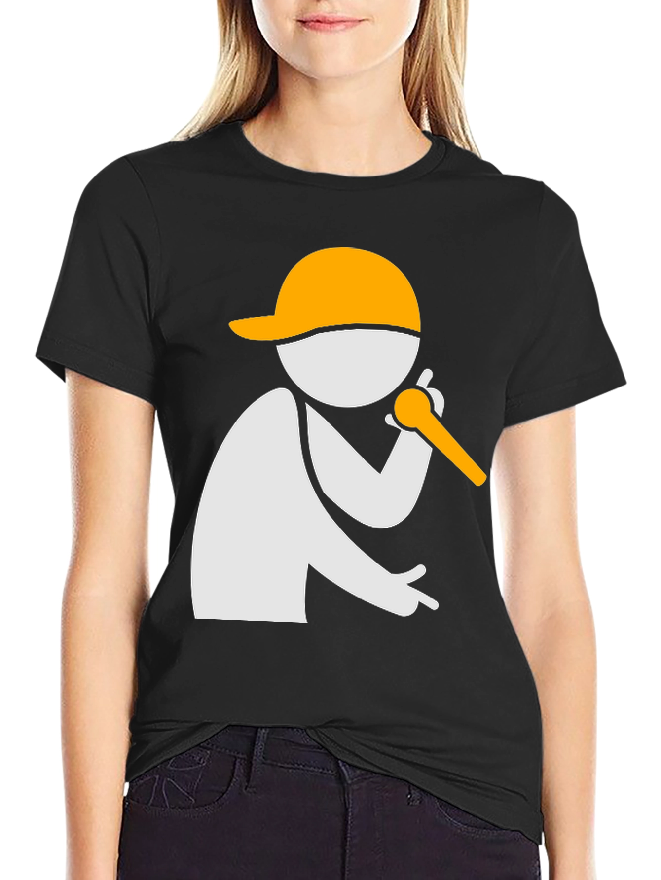 Rapper Graphic T-Shirt - Cool Music Tee