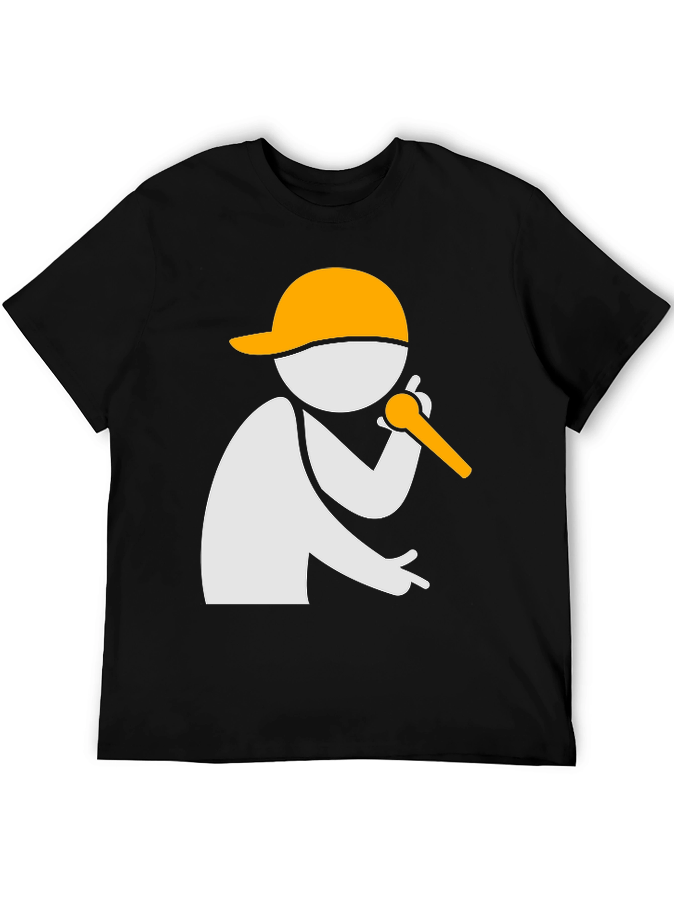 Rapper Graphic T-Shirt - Cool Music Tee