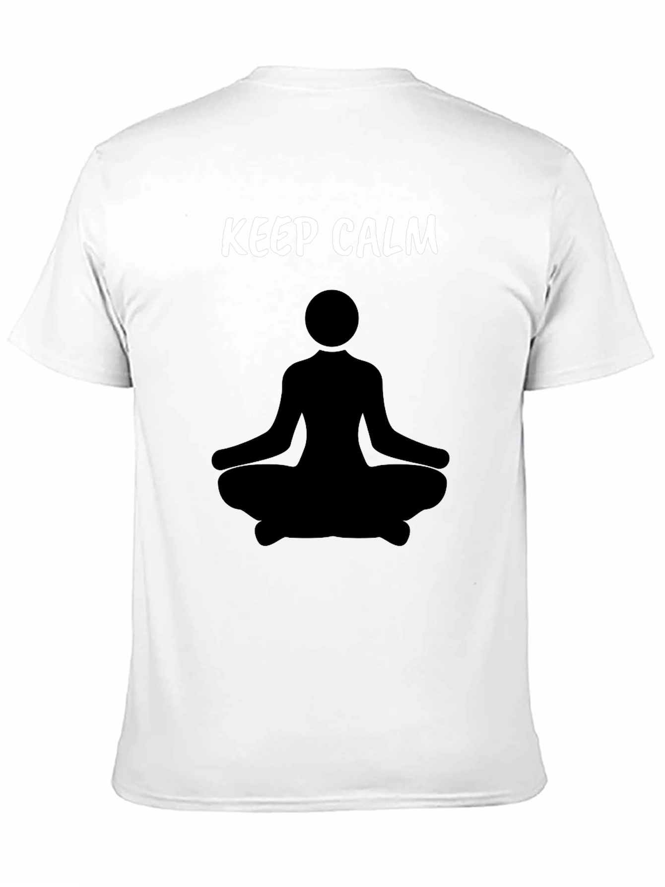 Keep Calm Meditation T-Shirt - Relaxed Fit