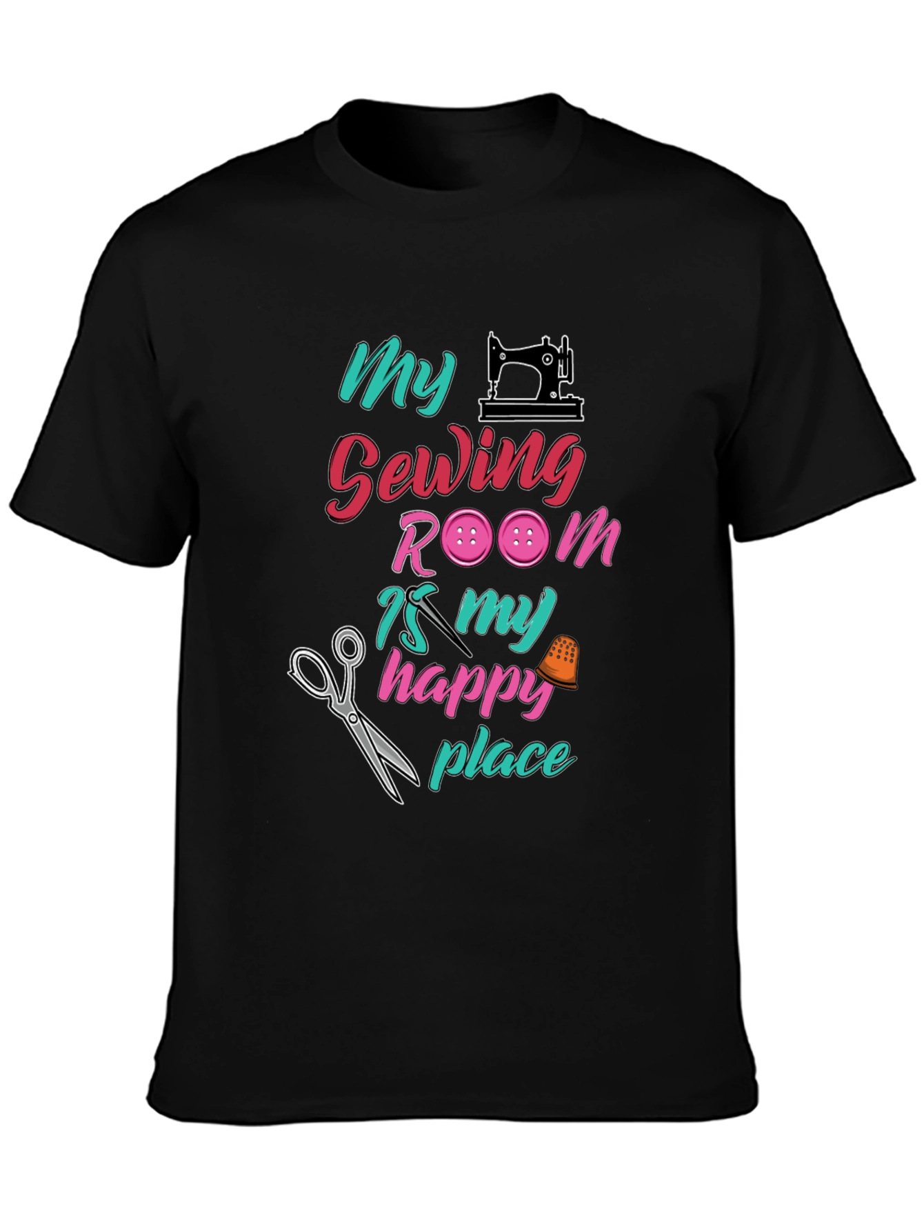 Sewing Room Happy Place Graphic Tee