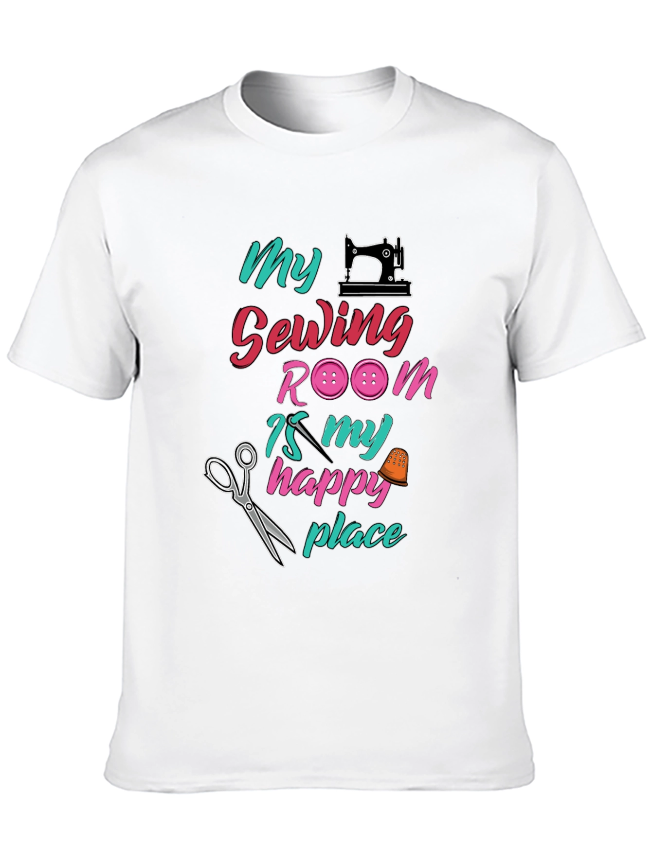 Sewing Room Happy Place Graphic Tee