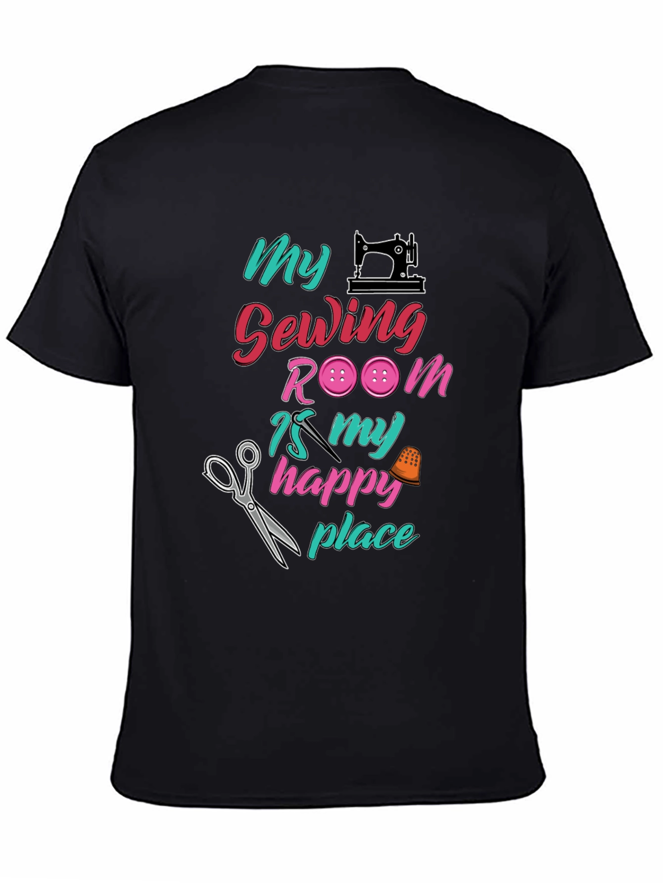 Sewing Room Happy Place Graphic Tee