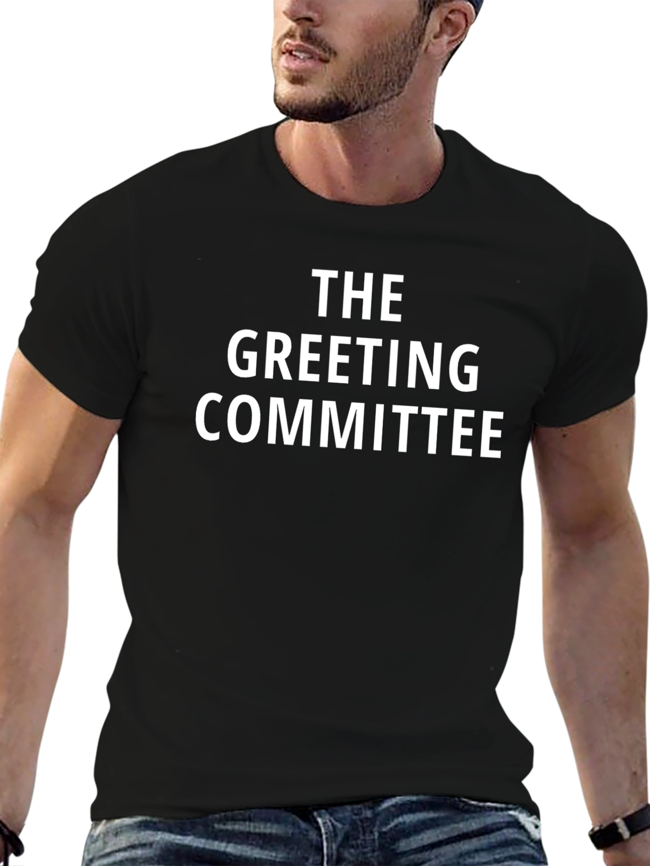 The Greeting Committee Graphic Tee - Black