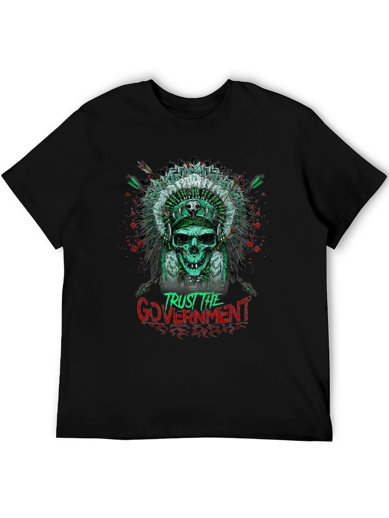 Trust the Government Skull Tee