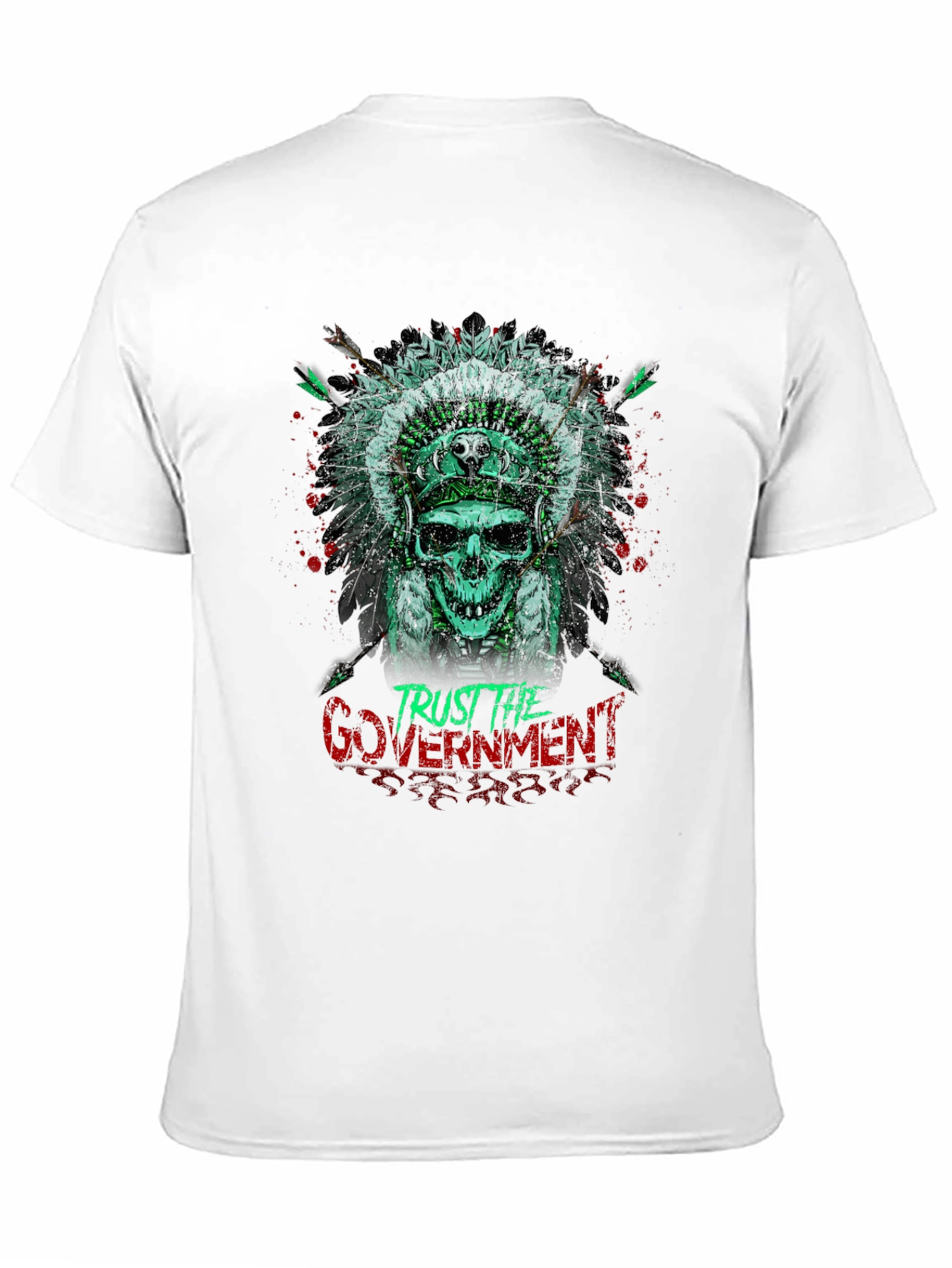 Trust the Government Skull Tee