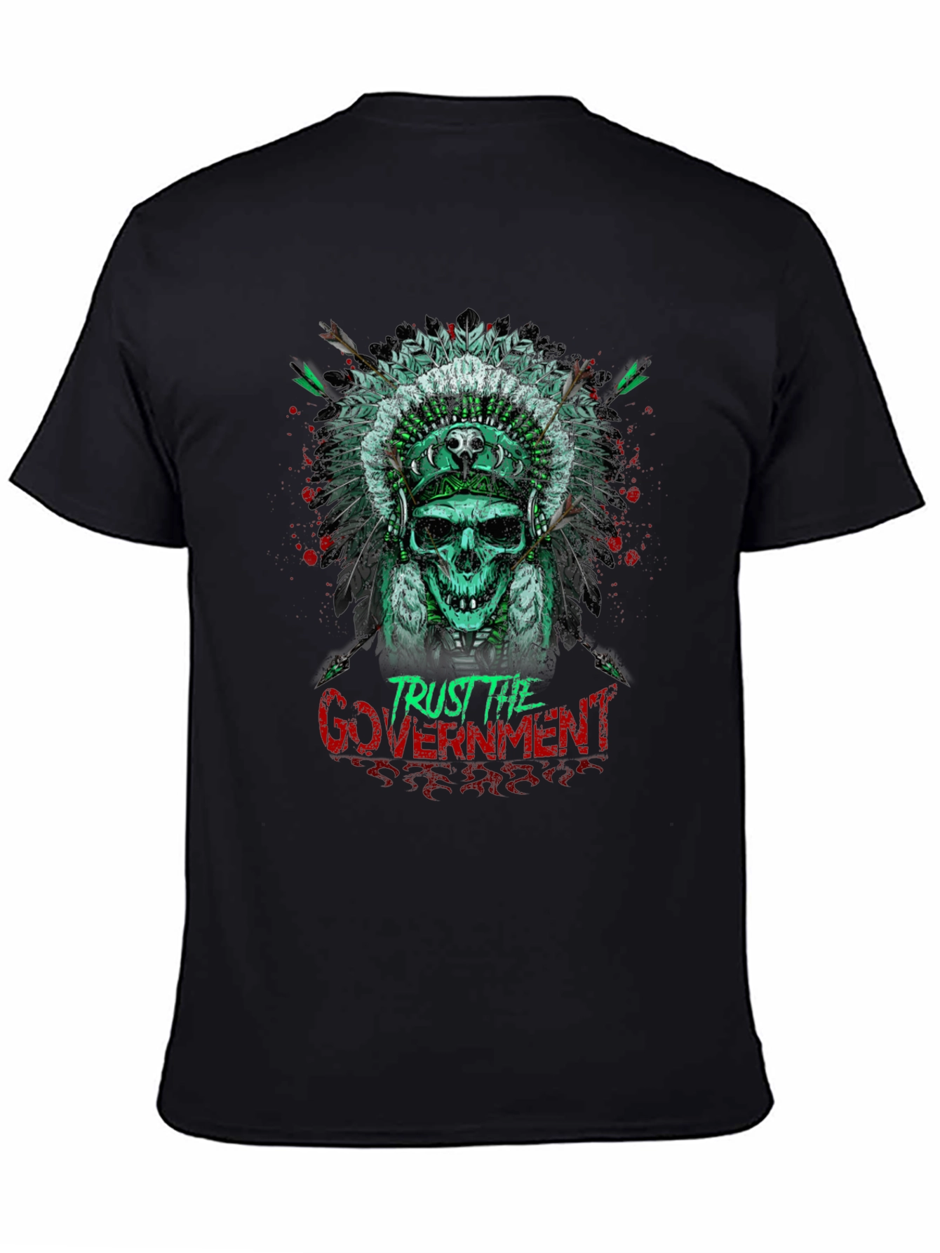 Trust the Government Skull Tee