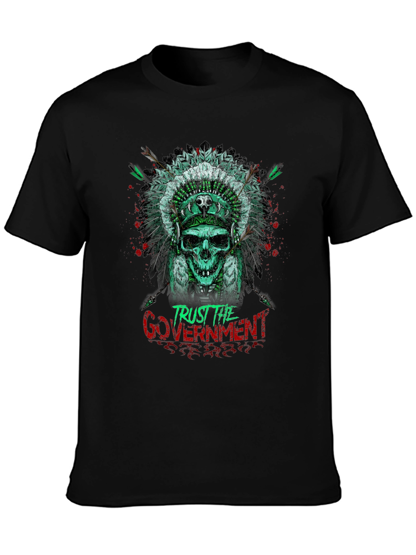Trust the Government Skull Tee