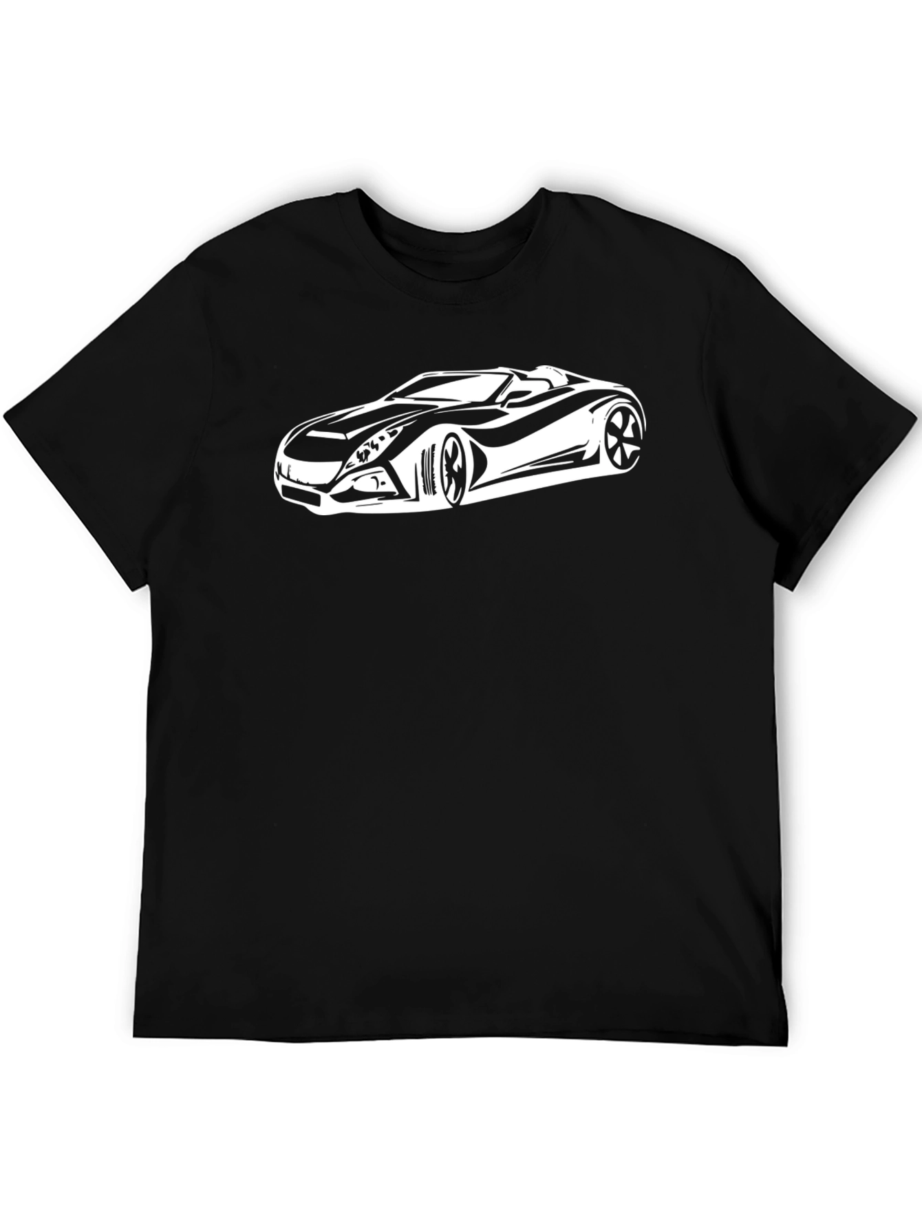 Sleek Car Graphic T-Shirt - Cool Automotive Design