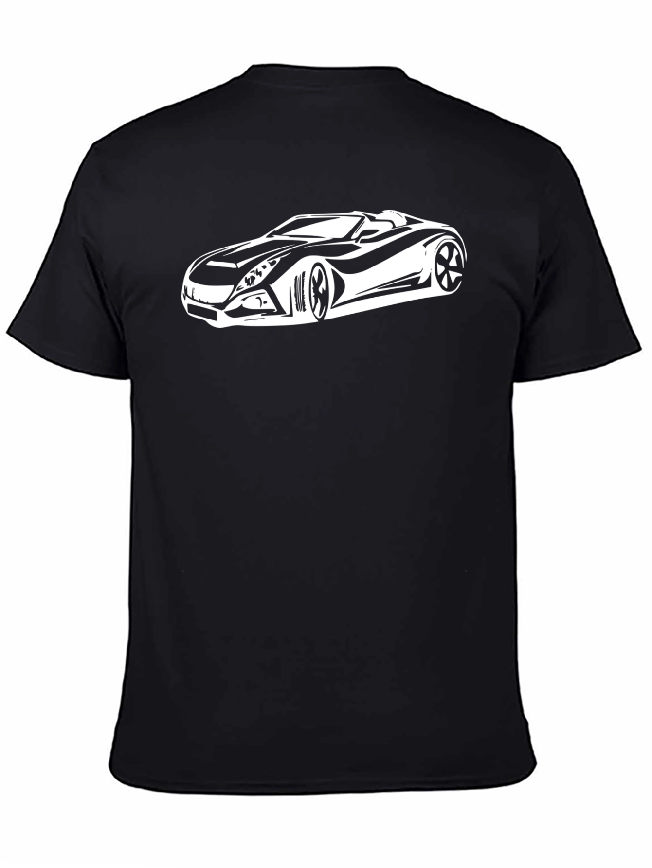 Sleek Car Graphic T-Shirt - Cool Automotive Design