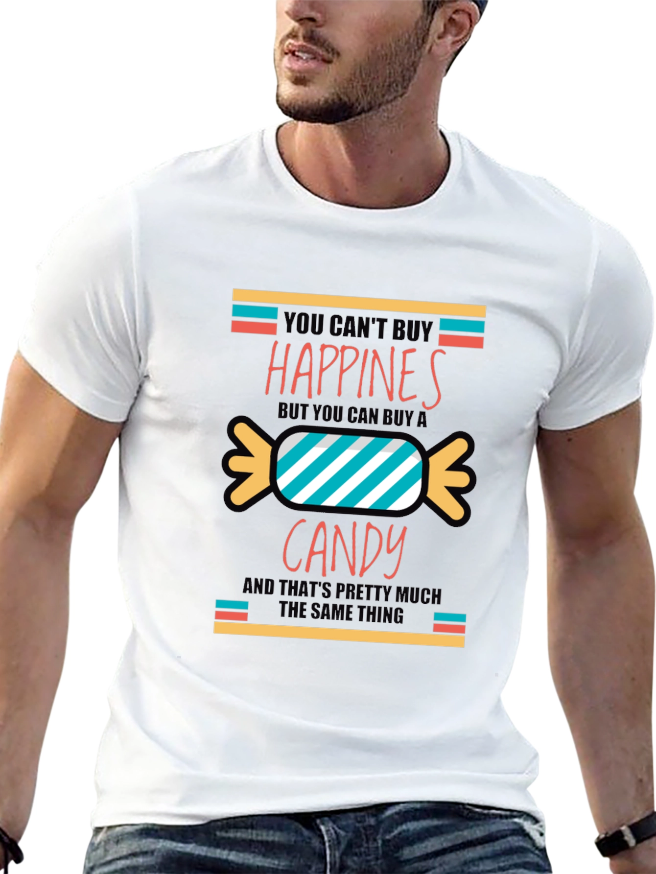 Funny Candy Happiness T-Shirt