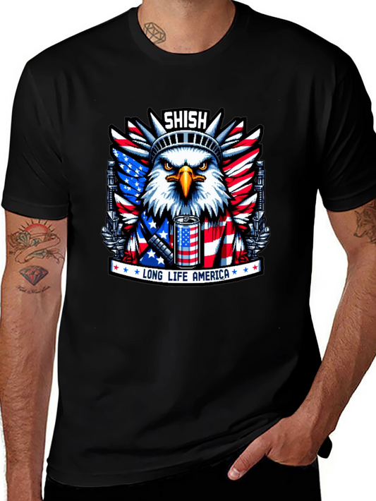 Shish Long Life America Eagle T-Shirt