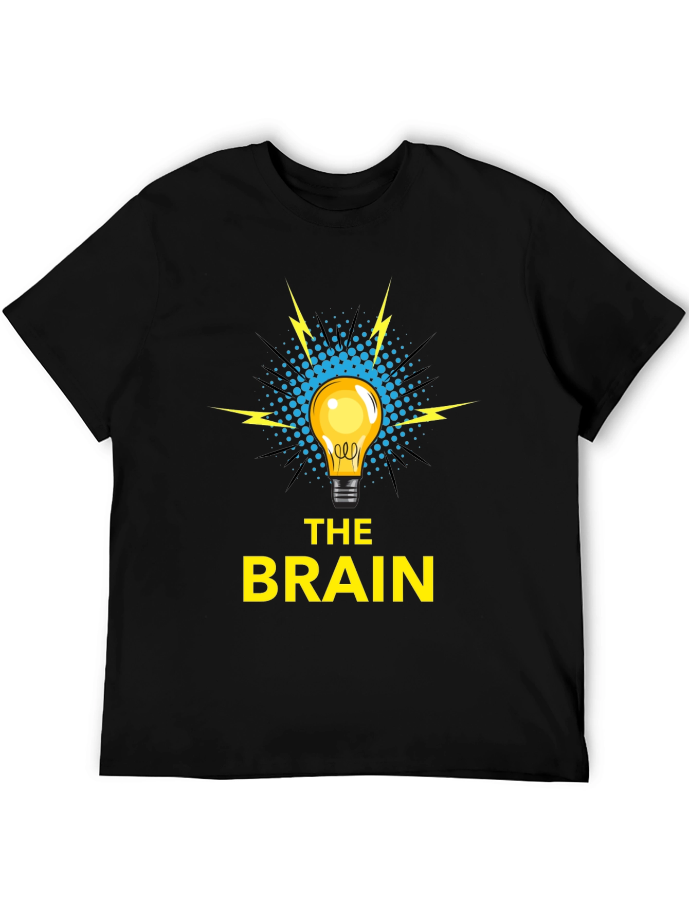 The Brain T-Shirt - Idea Lightbulb Design