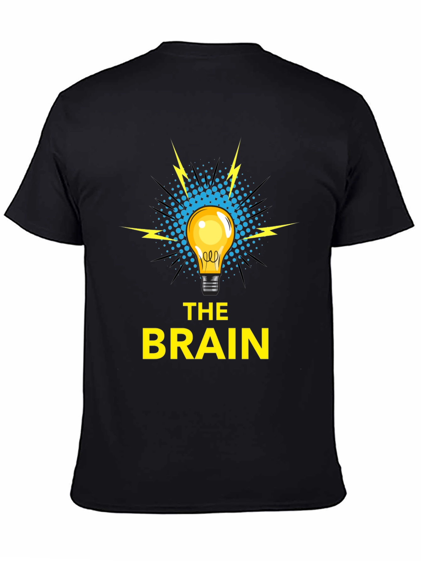 The Brain T-Shirt - Idea Lightbulb Design