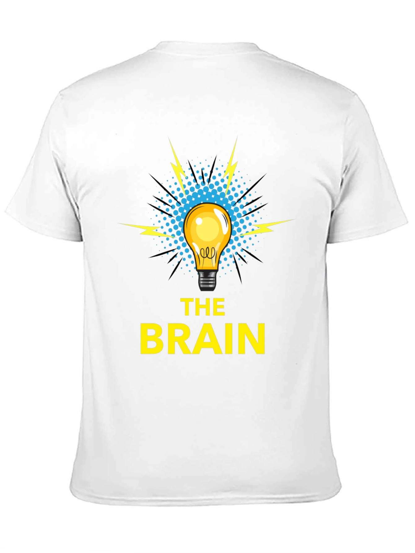 The Brain T-Shirt - Idea Lightbulb Design