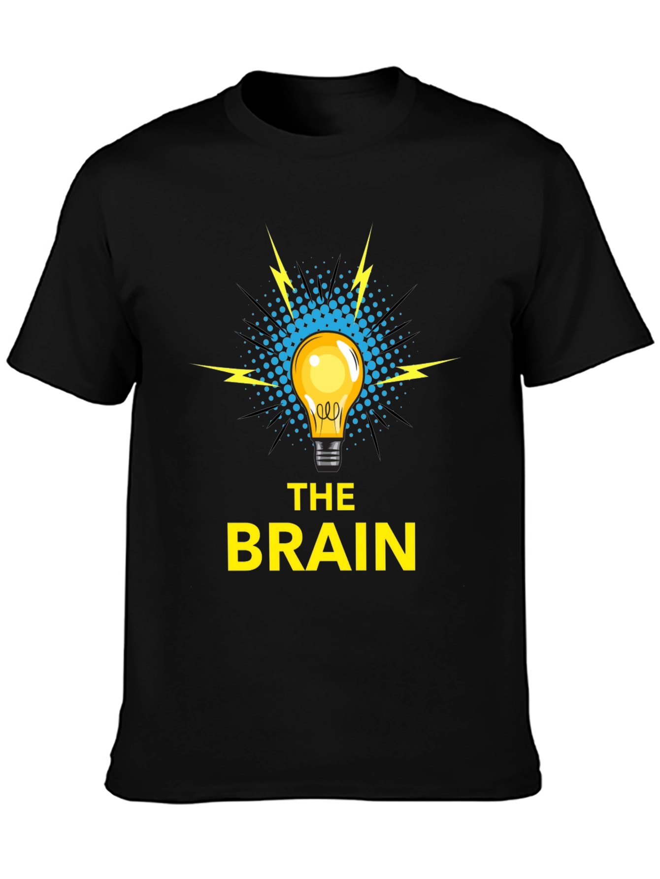 The Brain T-Shirt - Idea Lightbulb Design