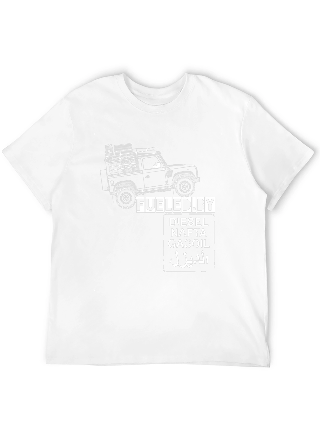 Fueled By Diesel T-Shirt - Automotive Enthusiast Tee