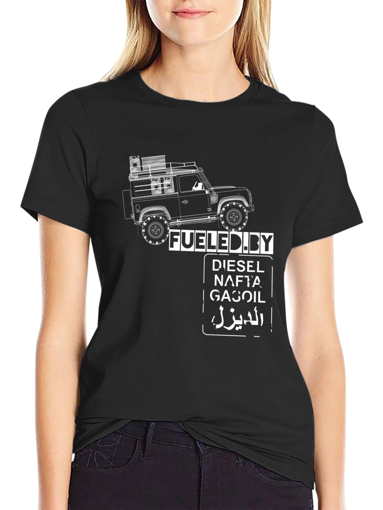 Fueled By Diesel T-Shirt - Automotive Enthusiast Tee