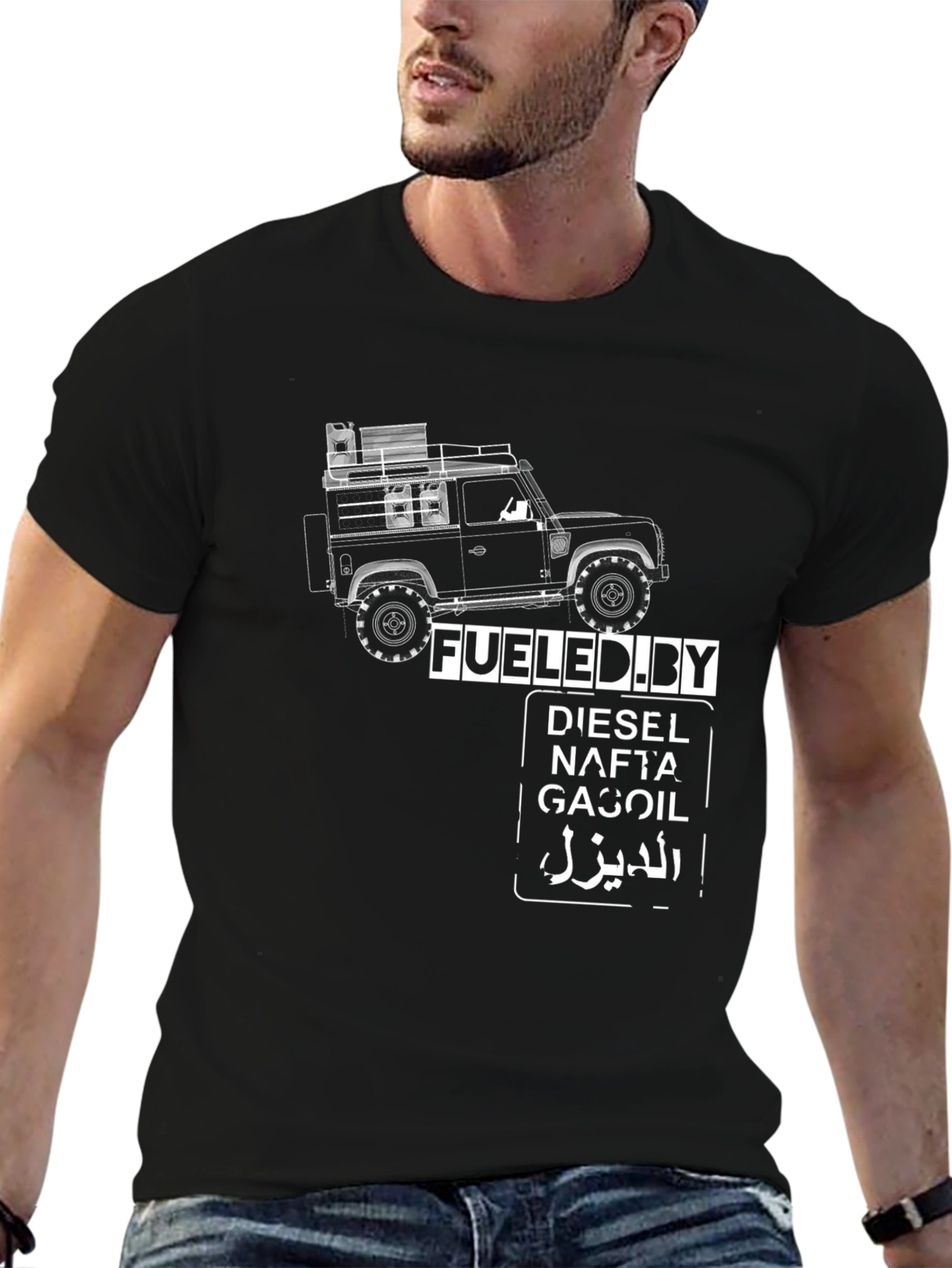 Fueled By Diesel T-Shirt - Automotive Enthusiast Tee