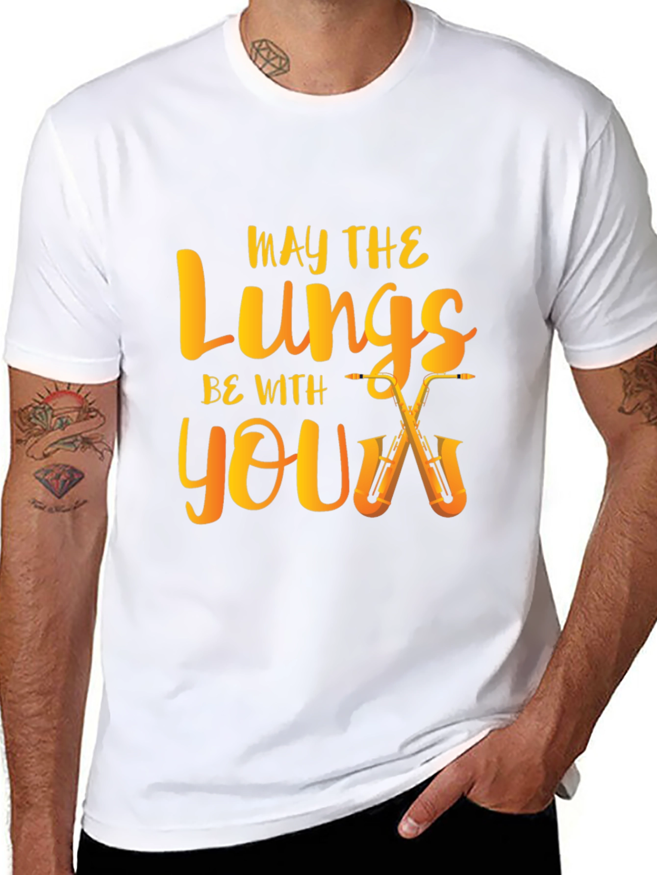 May The Lungs Be With You T-Shirt