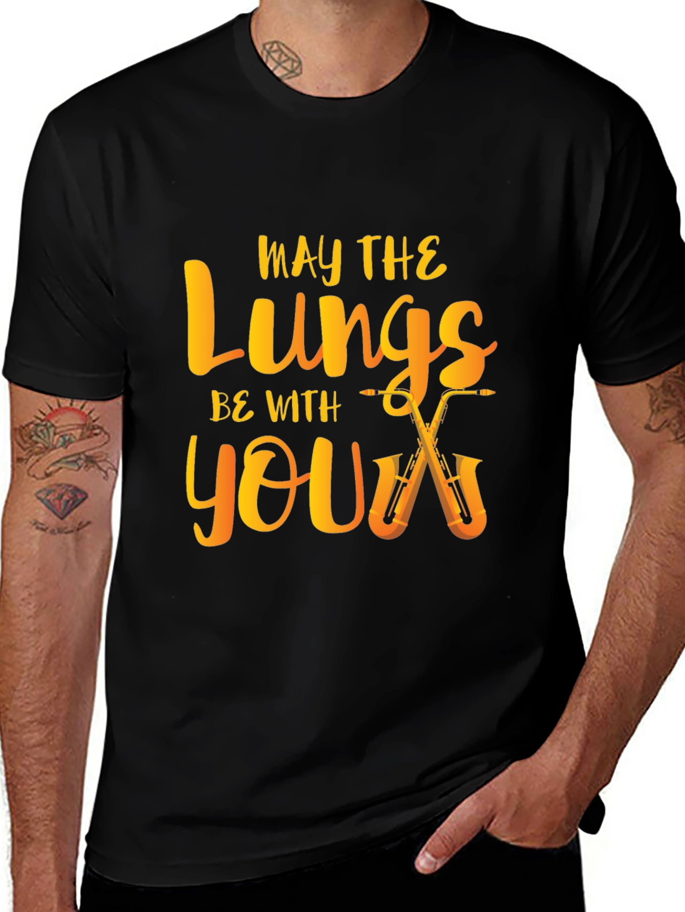 May The Lungs Be With You T-Shirt