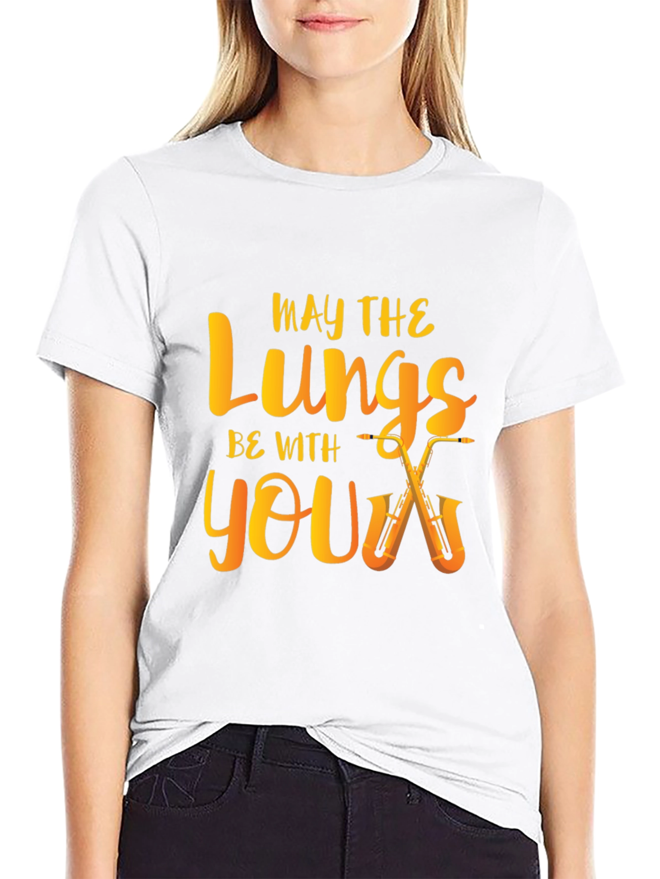 May The Lungs Be With You T-Shirt