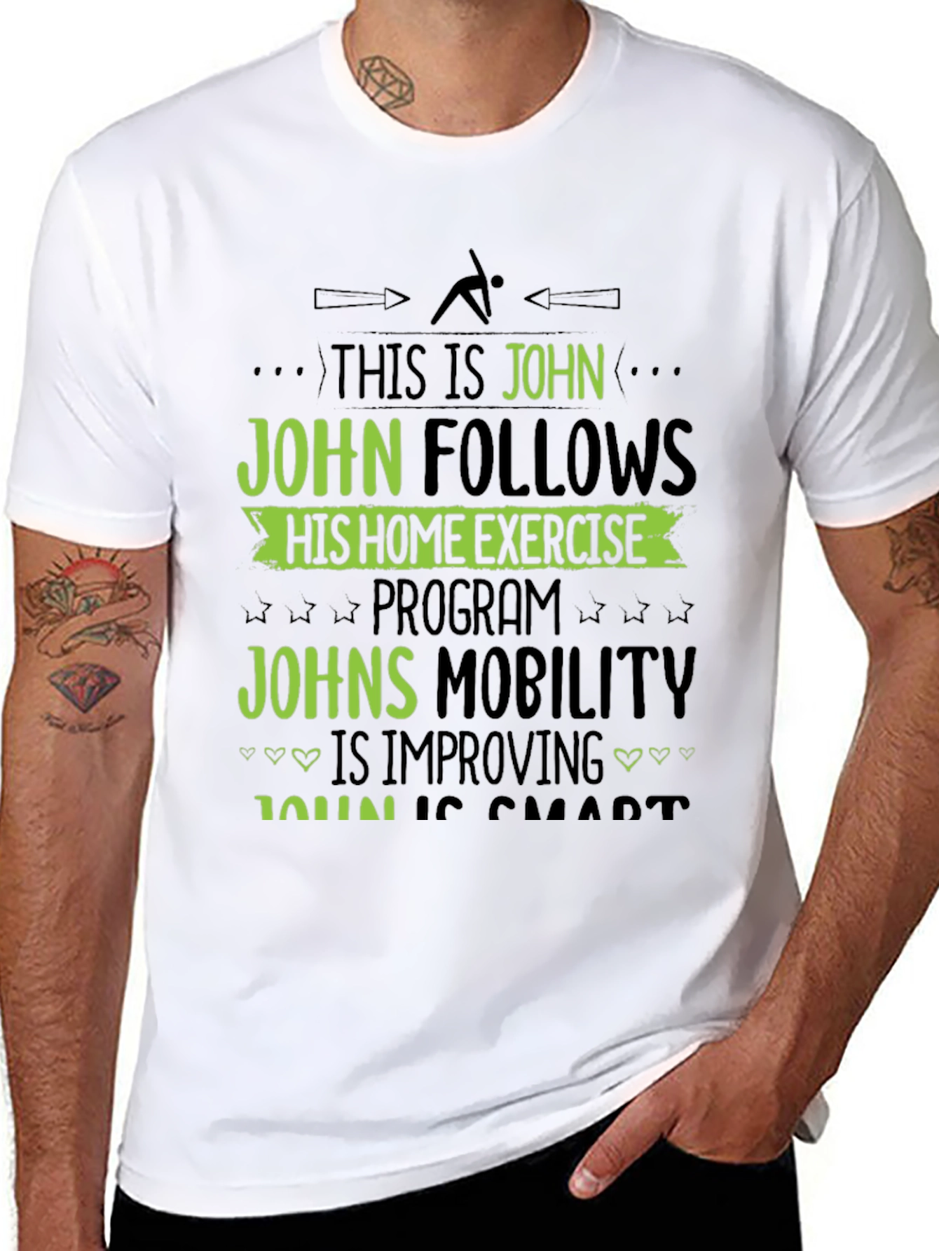 Johns Home Exercise T-Shirt