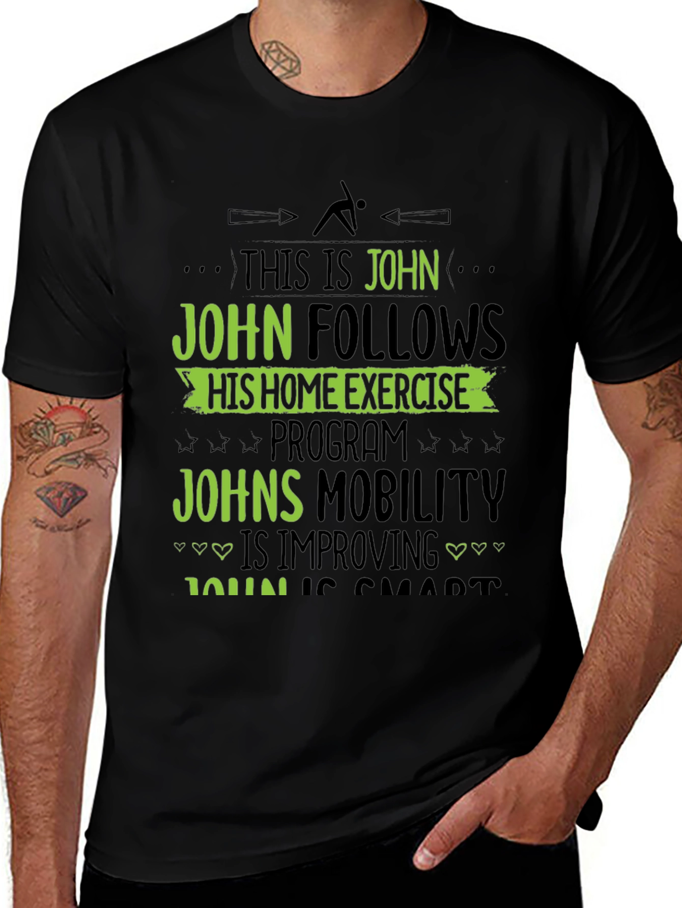 Johns Home Exercise T-Shirt