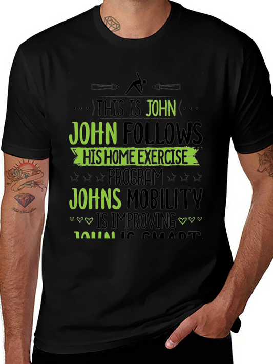 Johns Home Exercise T-Shirt
