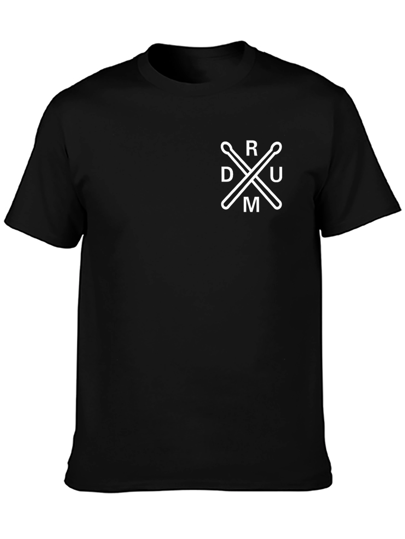 Drummer T-Shirt - Drum Sticks Design