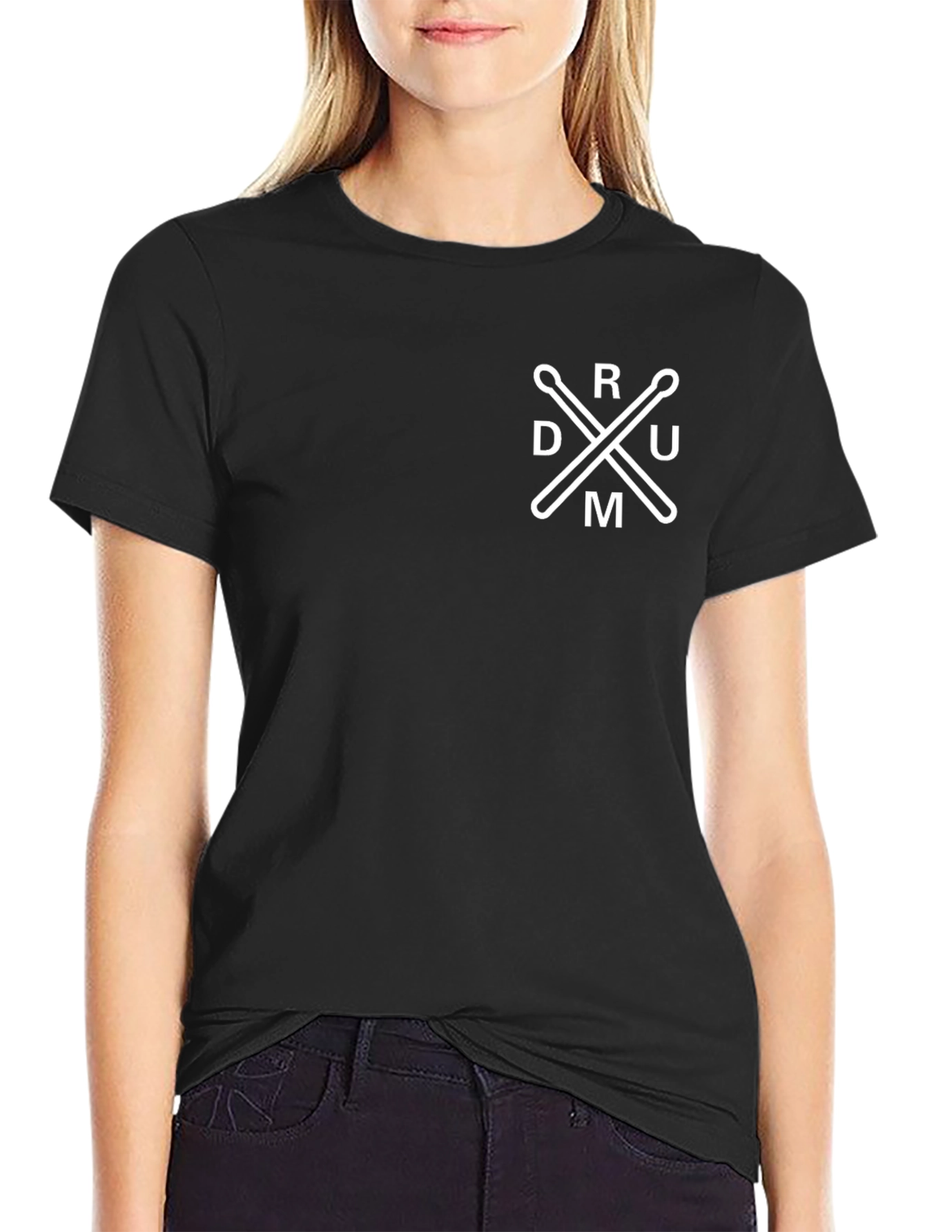 Drummer T-Shirt - Drum Sticks Design