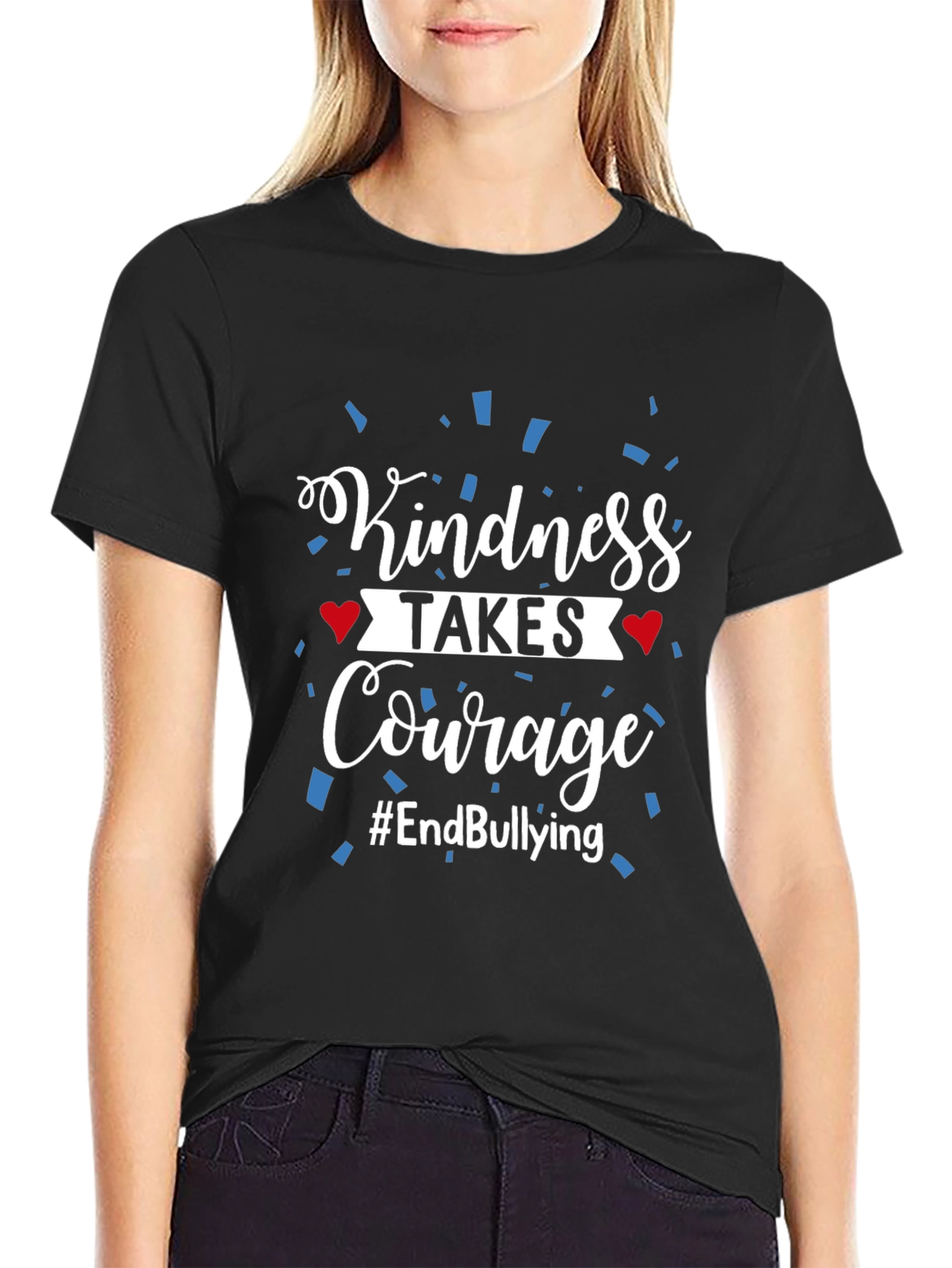 Kindness Takes Courage T-Shirt - Anti-Bullying Tee