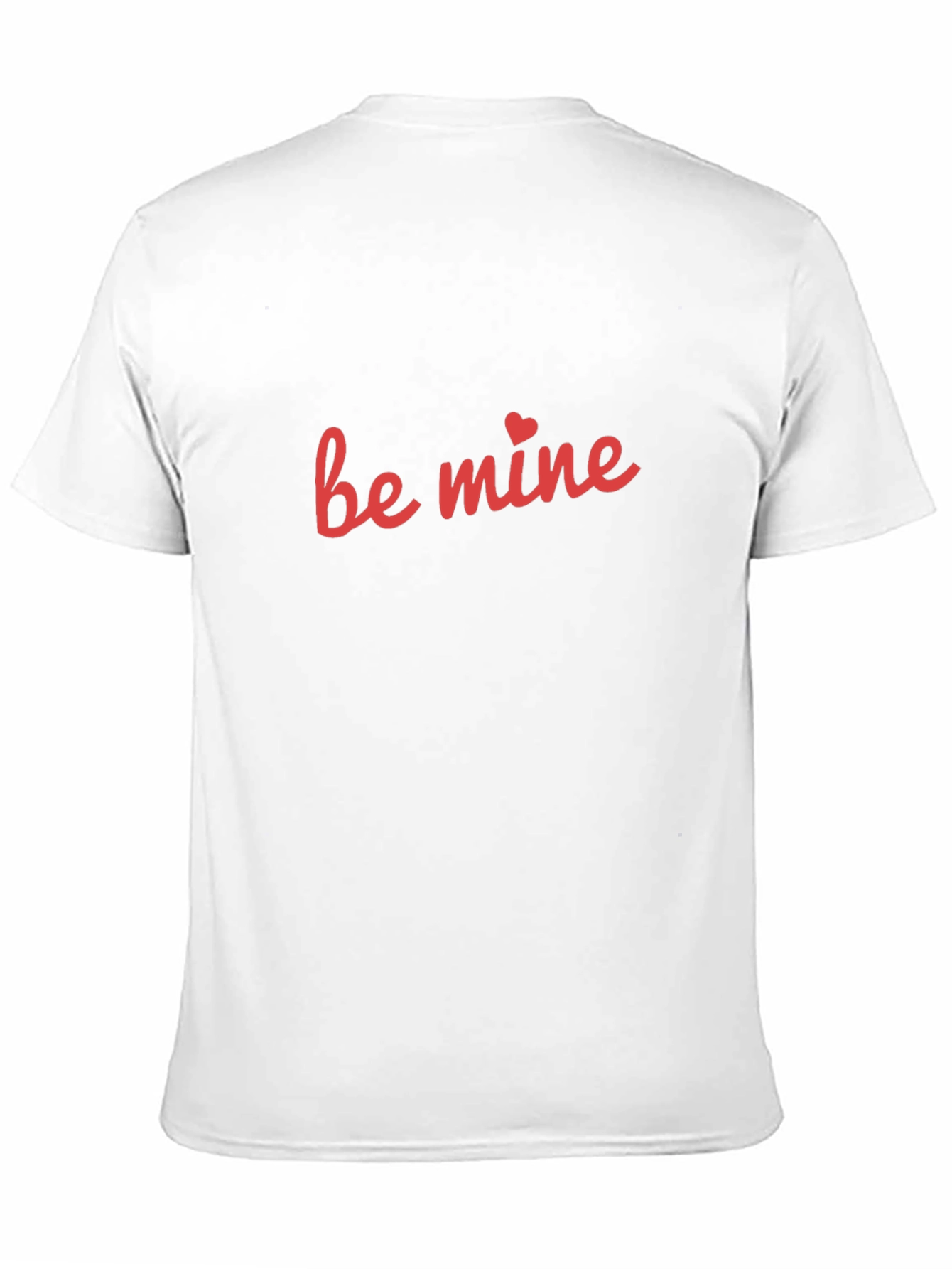 Be Mine Graphic Tee - Black Cotton Blend
