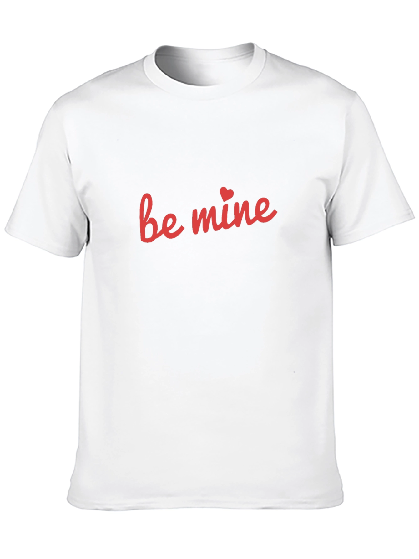 Be Mine Graphic Tee - Black Cotton Blend