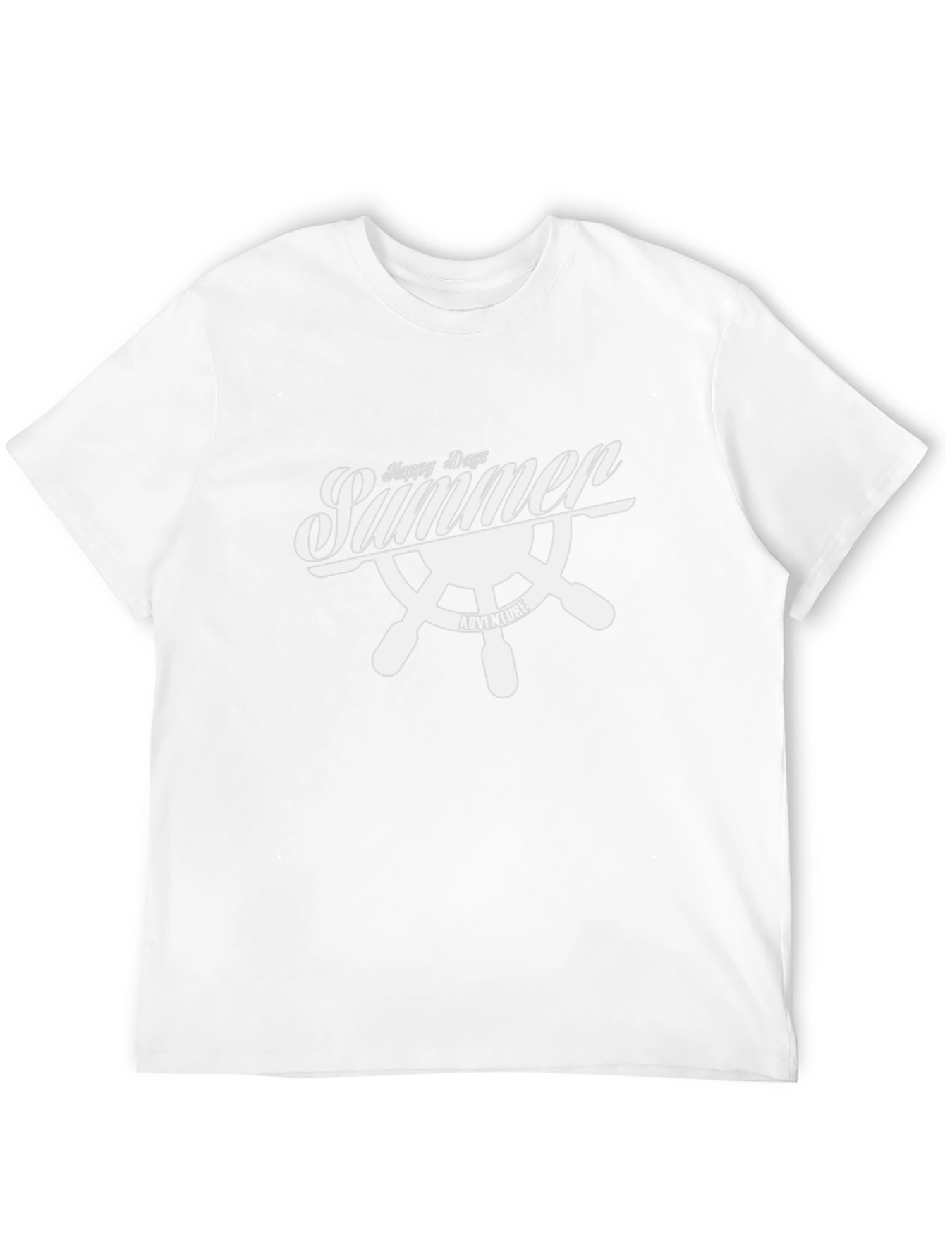 Summer Adventure Black Graphic Tee
