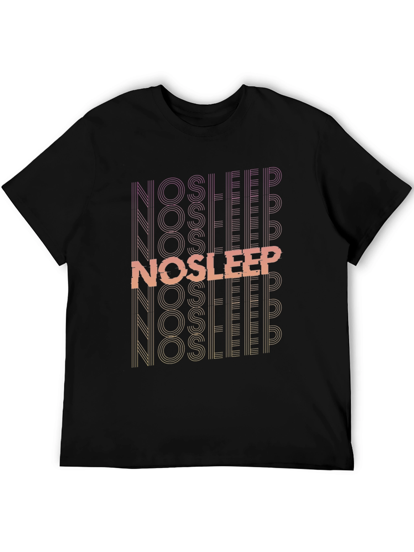 No Sleep Graphic Print T-Shirt