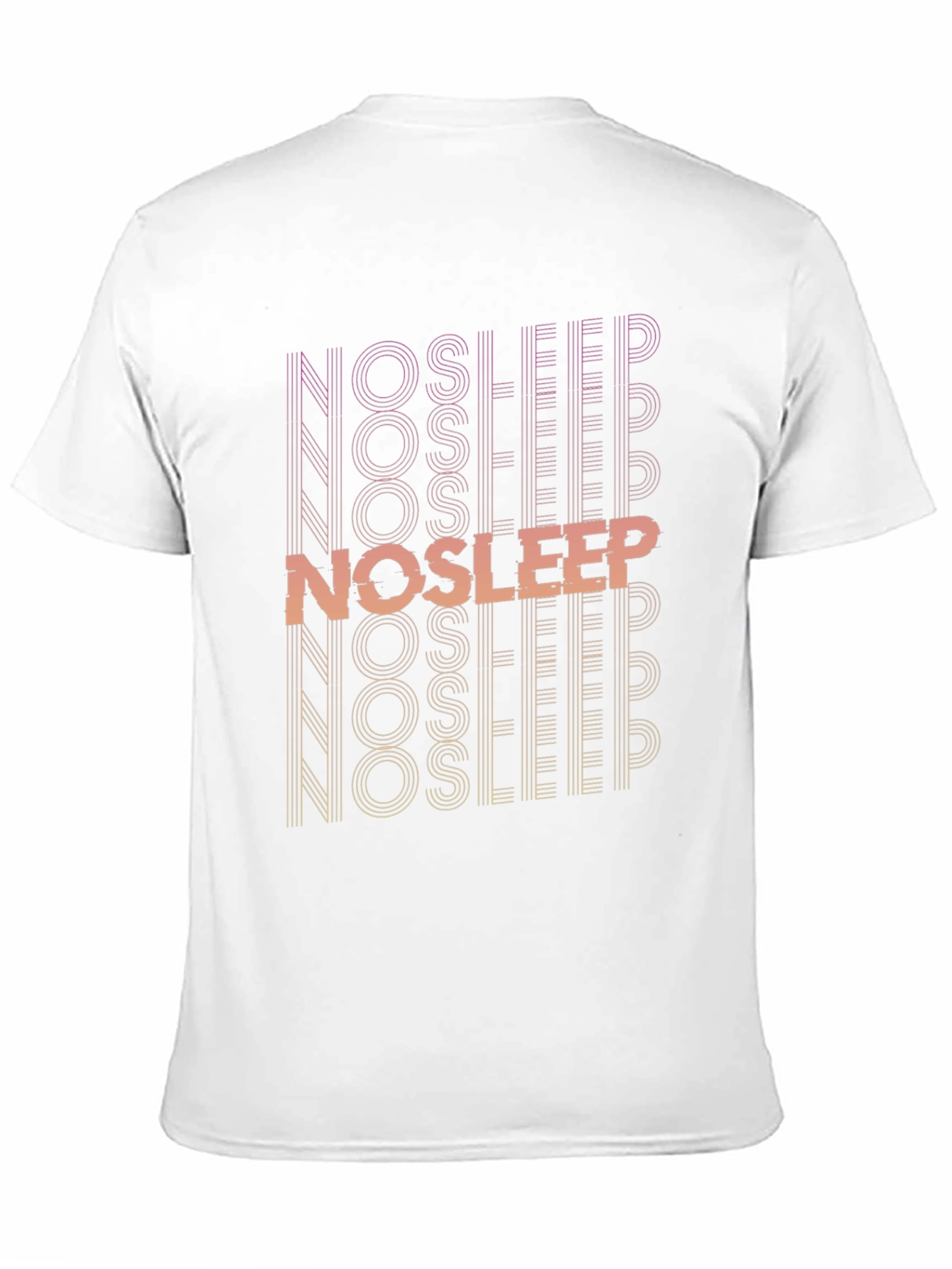 No Sleep Graphic Print T-Shirt