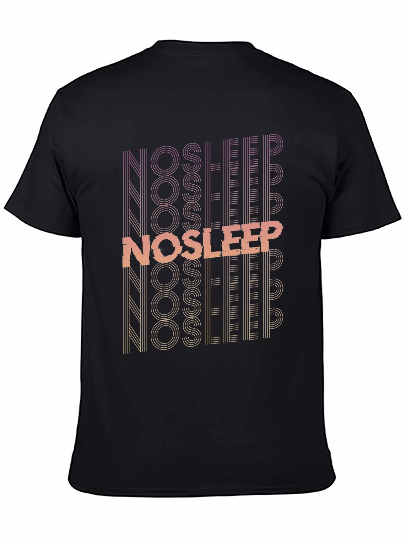 No Sleep Graphic Print T-Shirt