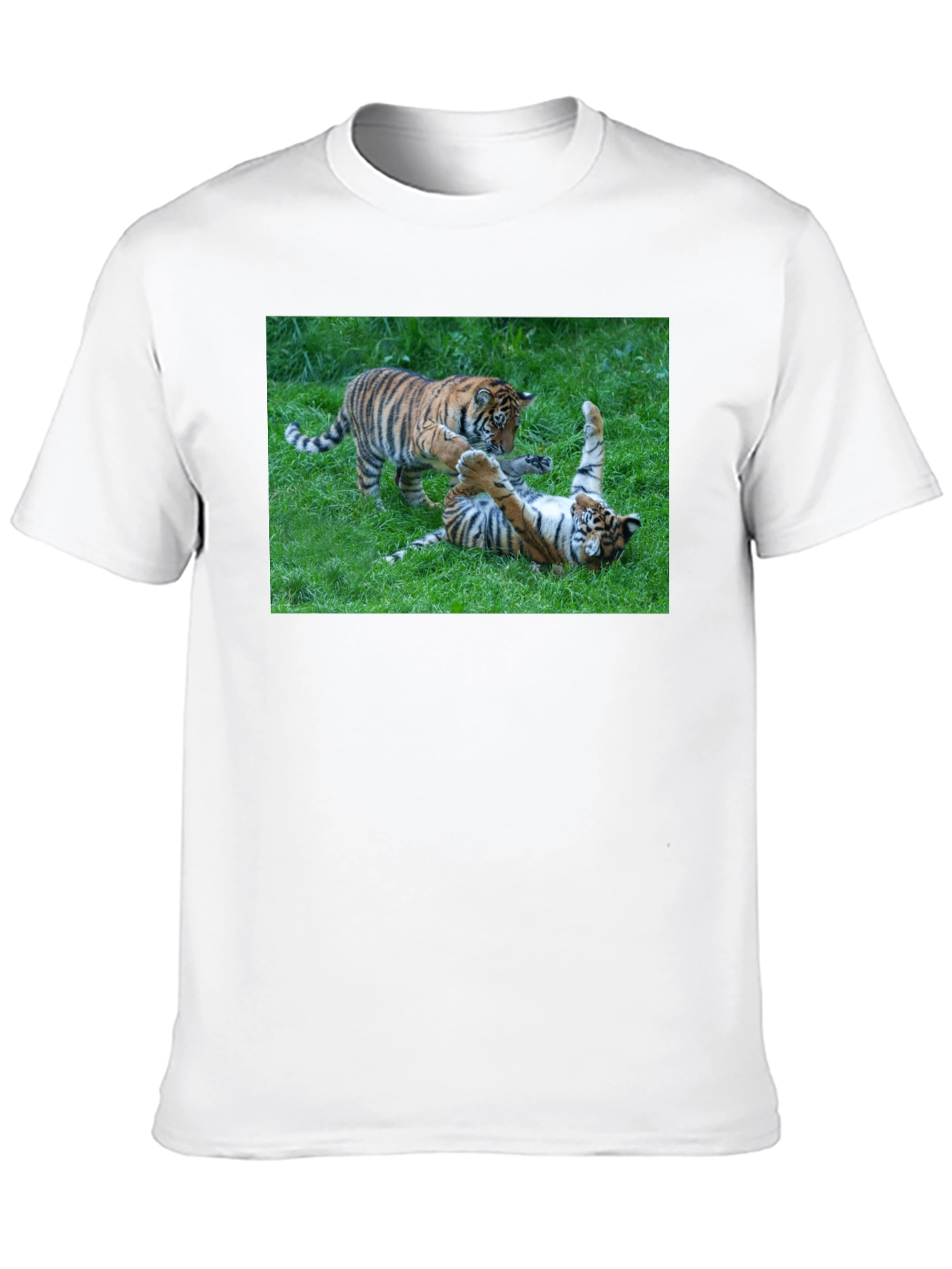 Tiger Cubs Playful Graphic Tee