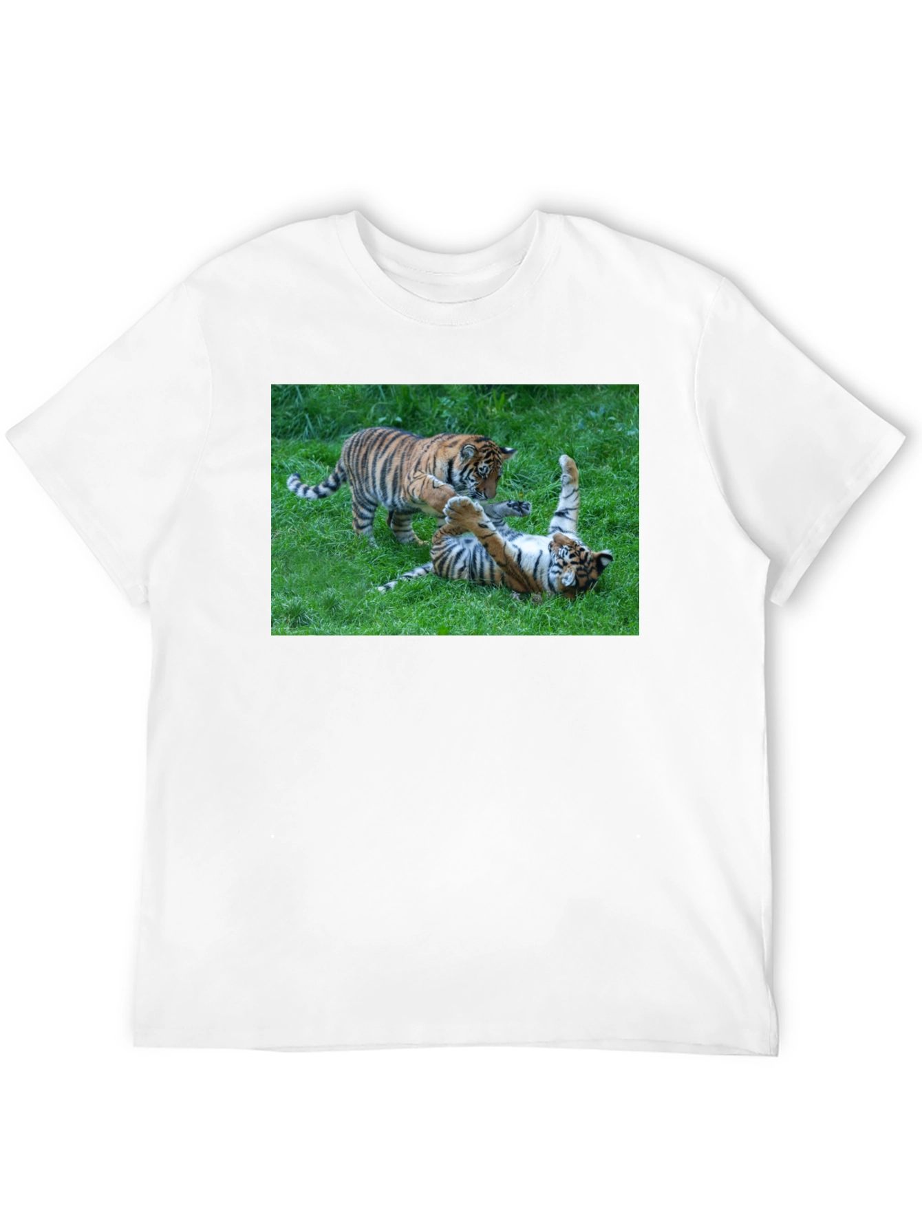 Tiger Cubs Playful Graphic Tee