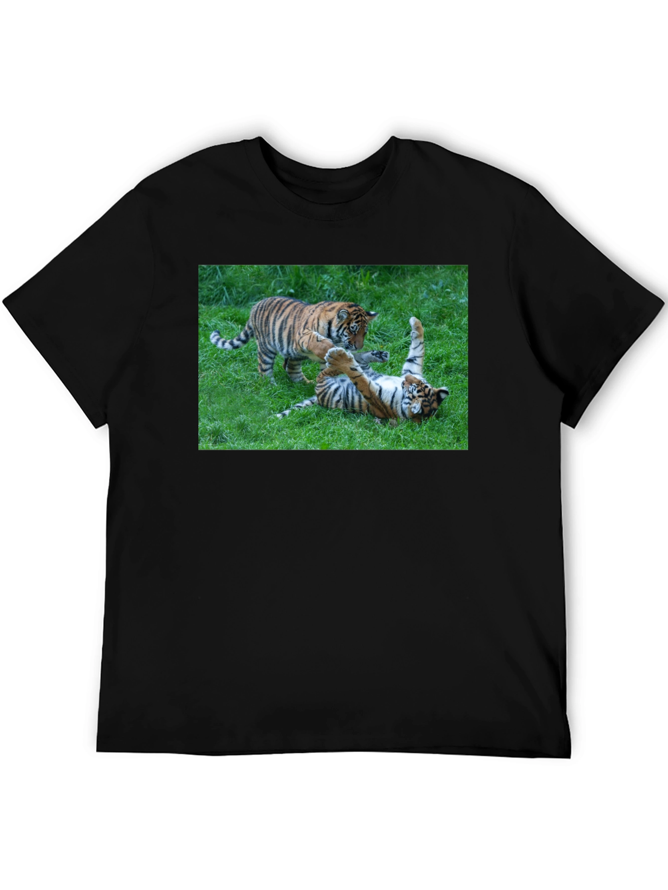 Tiger Cubs Playful Graphic Tee
