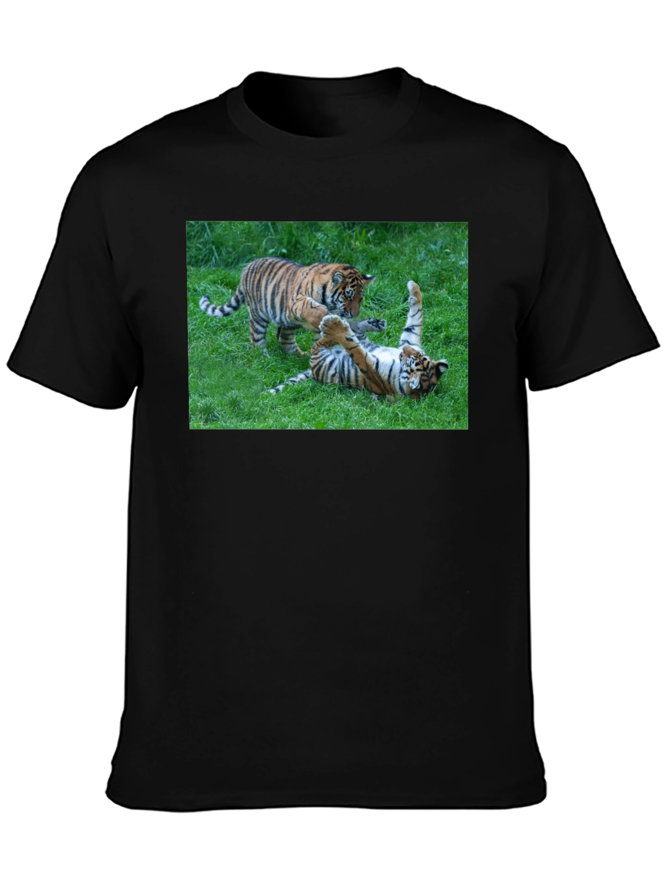 Tiger Cubs Playful Graphic Tee